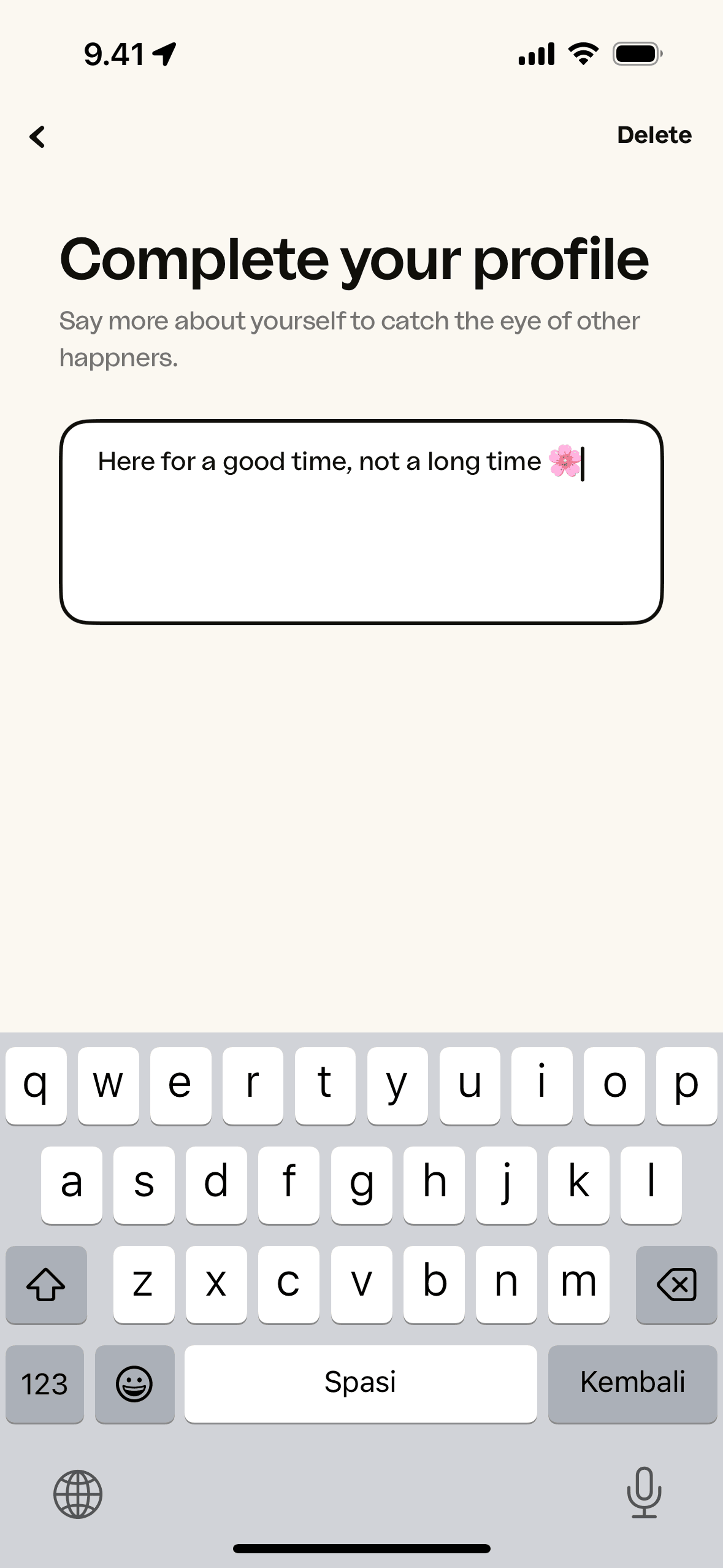 happn iOS Lifestyle interface screenshot 18