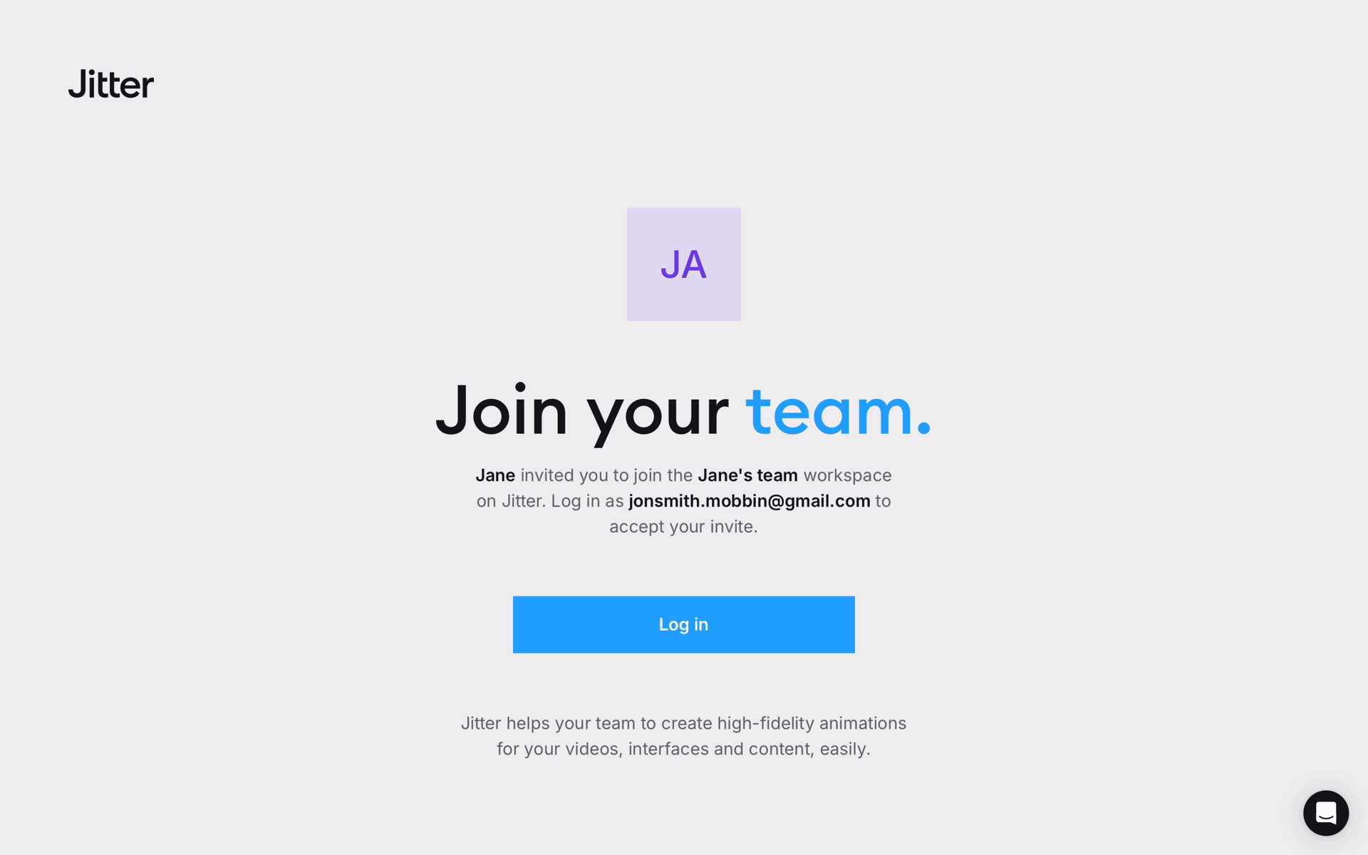 Jitter Web Graphics & Design interface screenshot 2
