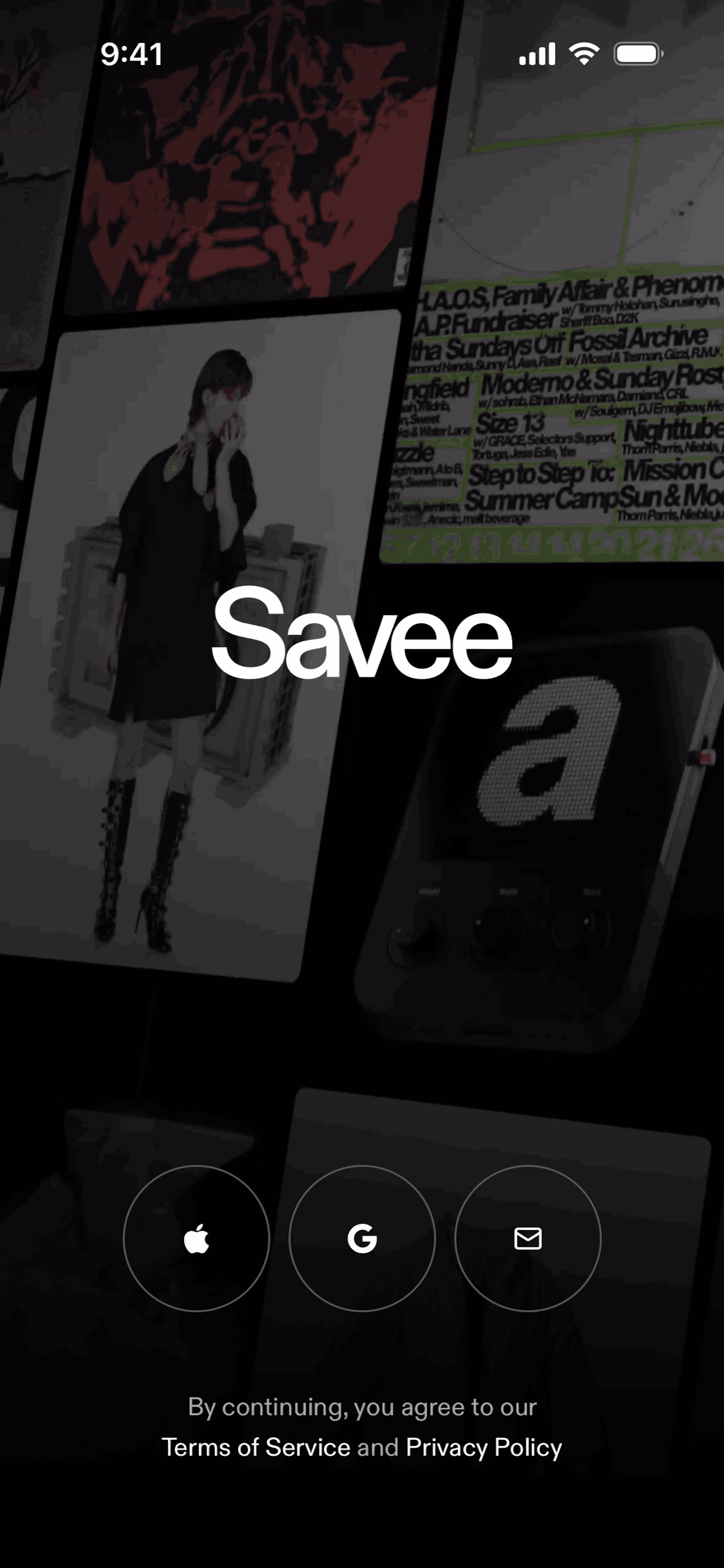 Savee iOS Lifestyle interface screenshot 2
