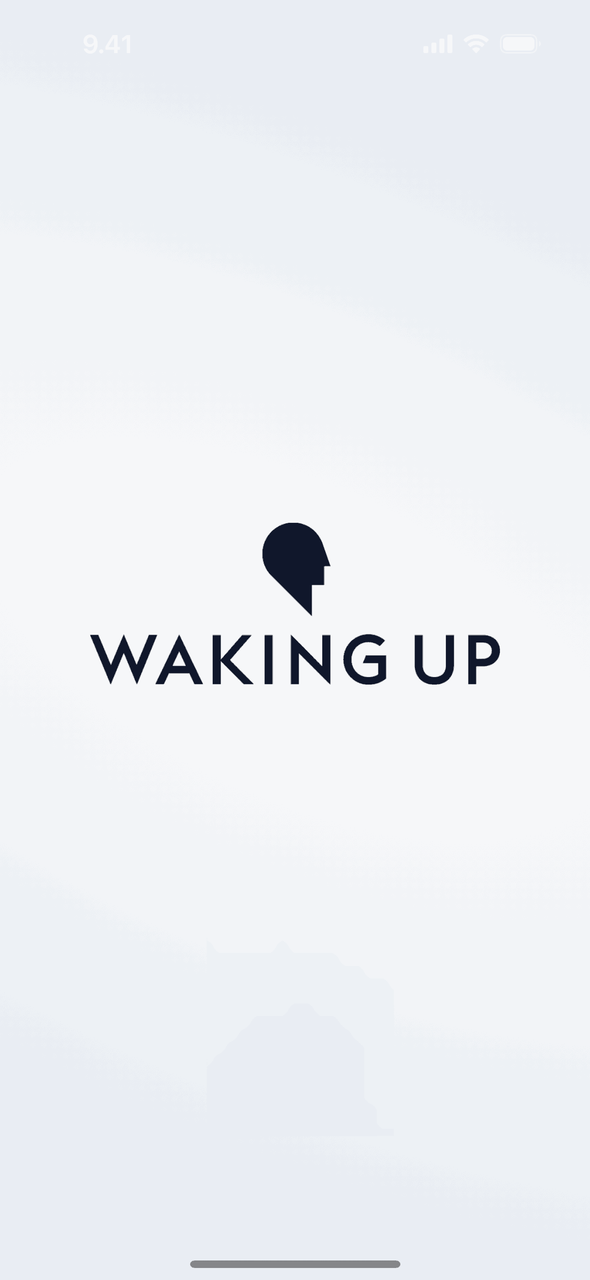 Waking Up iOS Health & Fitness interface screenshot 1