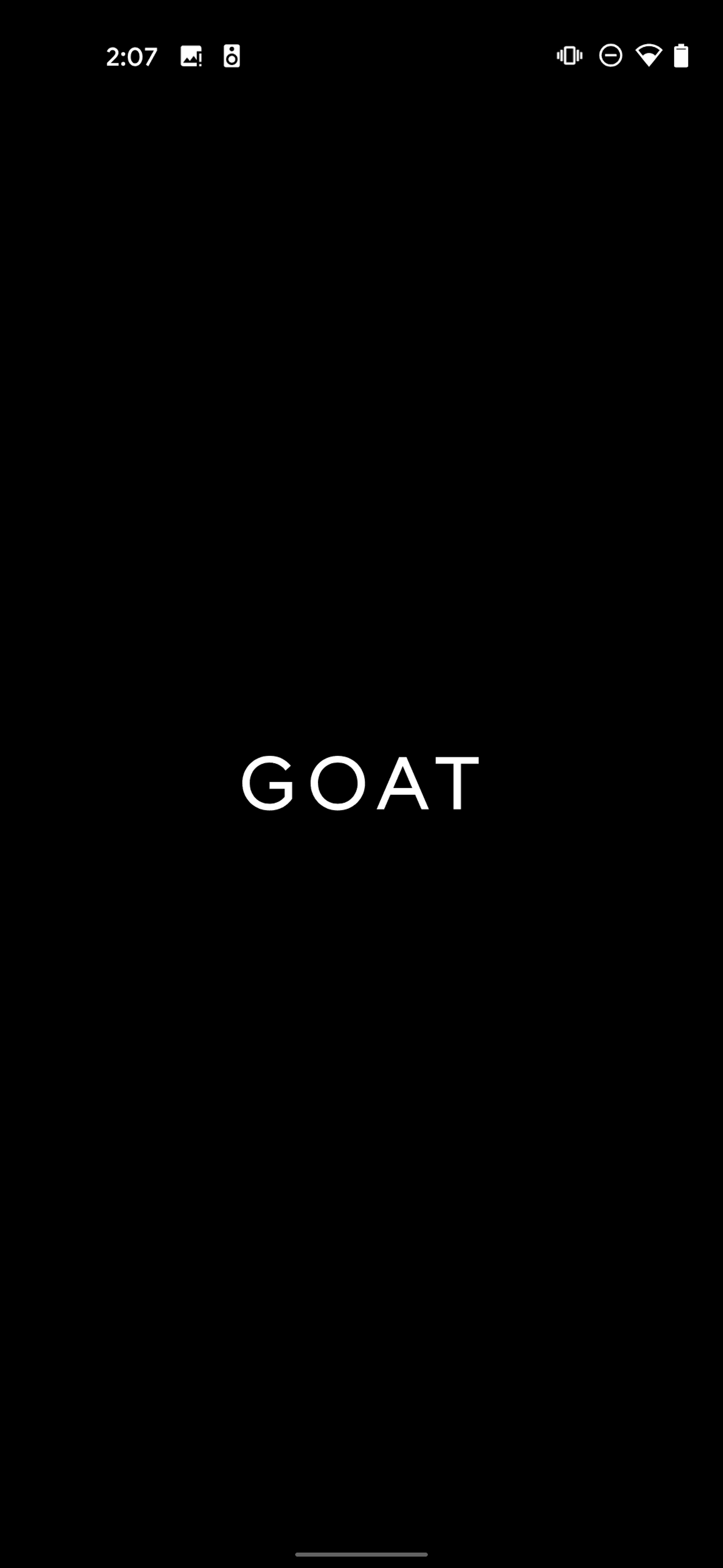 GOAT Android Shopping interface screenshot 1