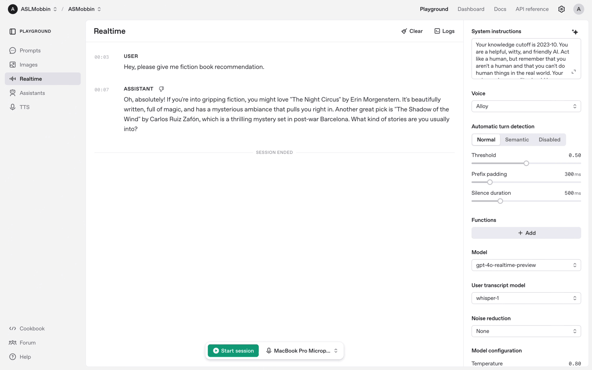 OpenAI Web AI interface screenshot 24