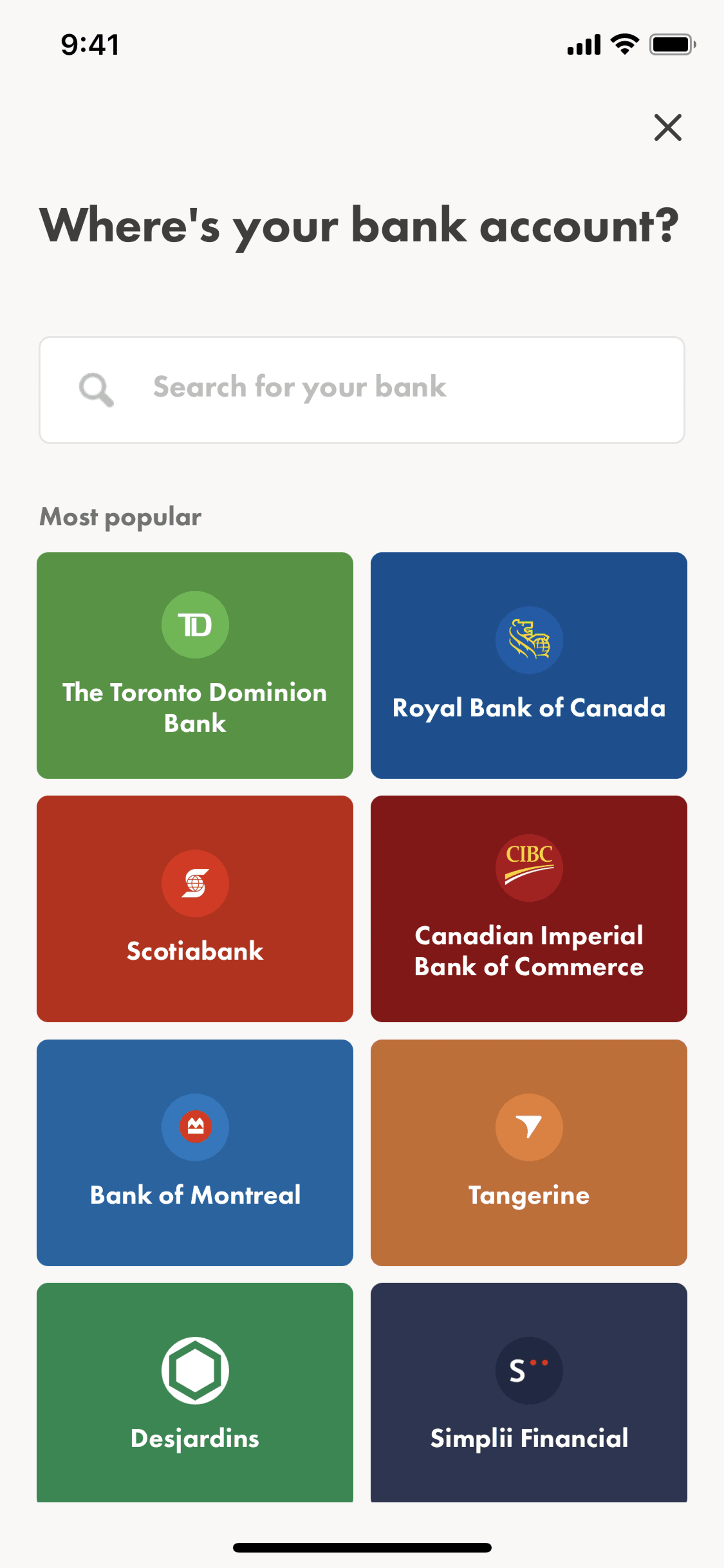 Wealthsimple Invest iOS Finance interface screenshot 3