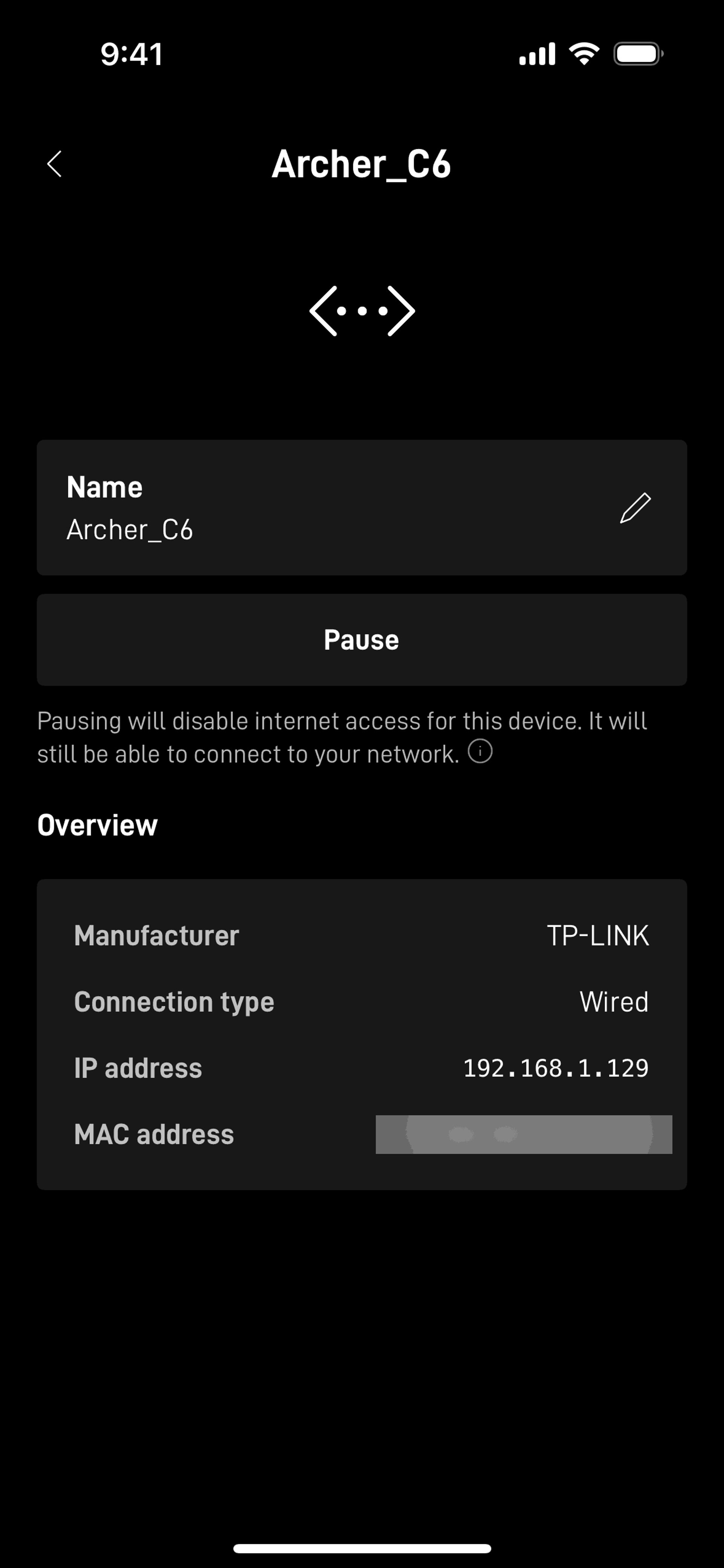 Starlink iOS Utilities interface screenshot 15