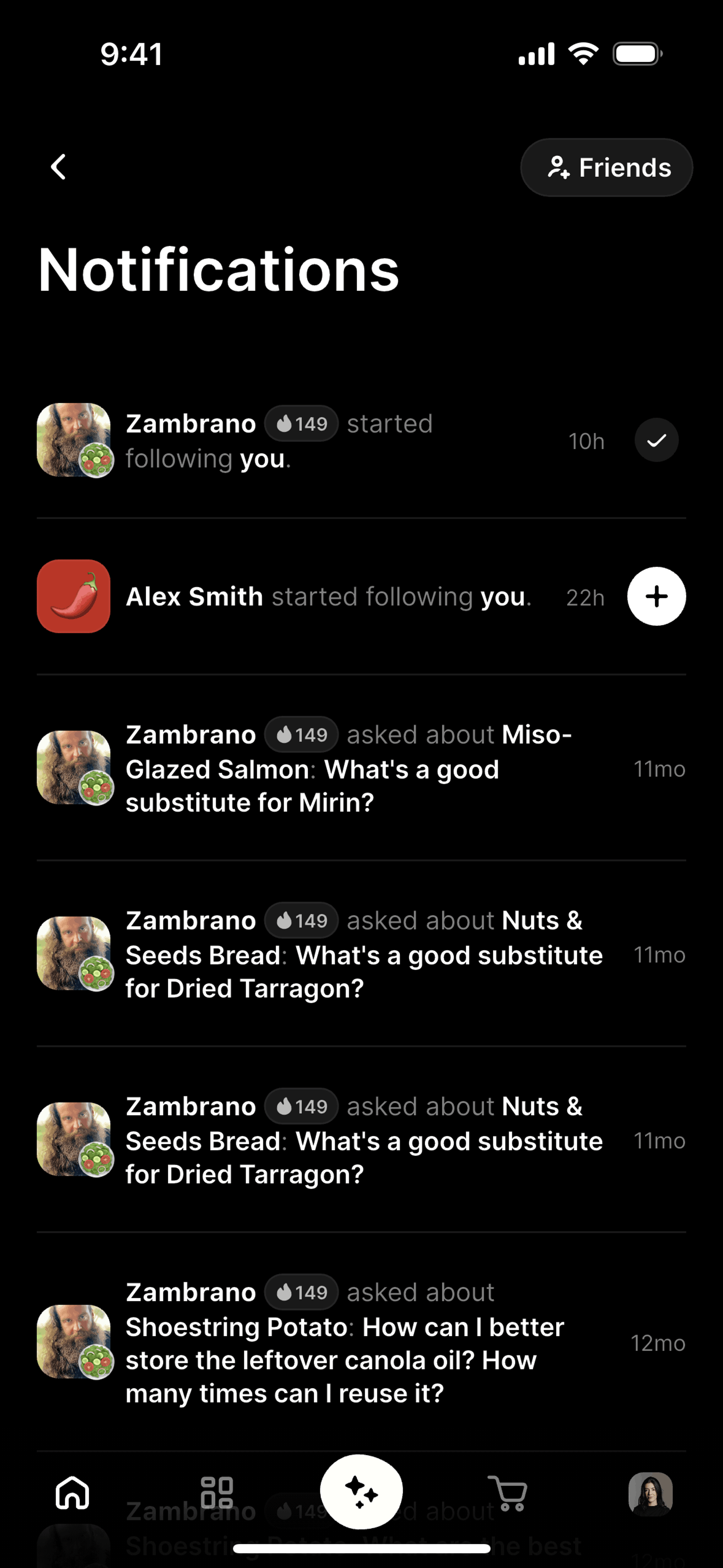 CREME iOS AI interface screenshot 5