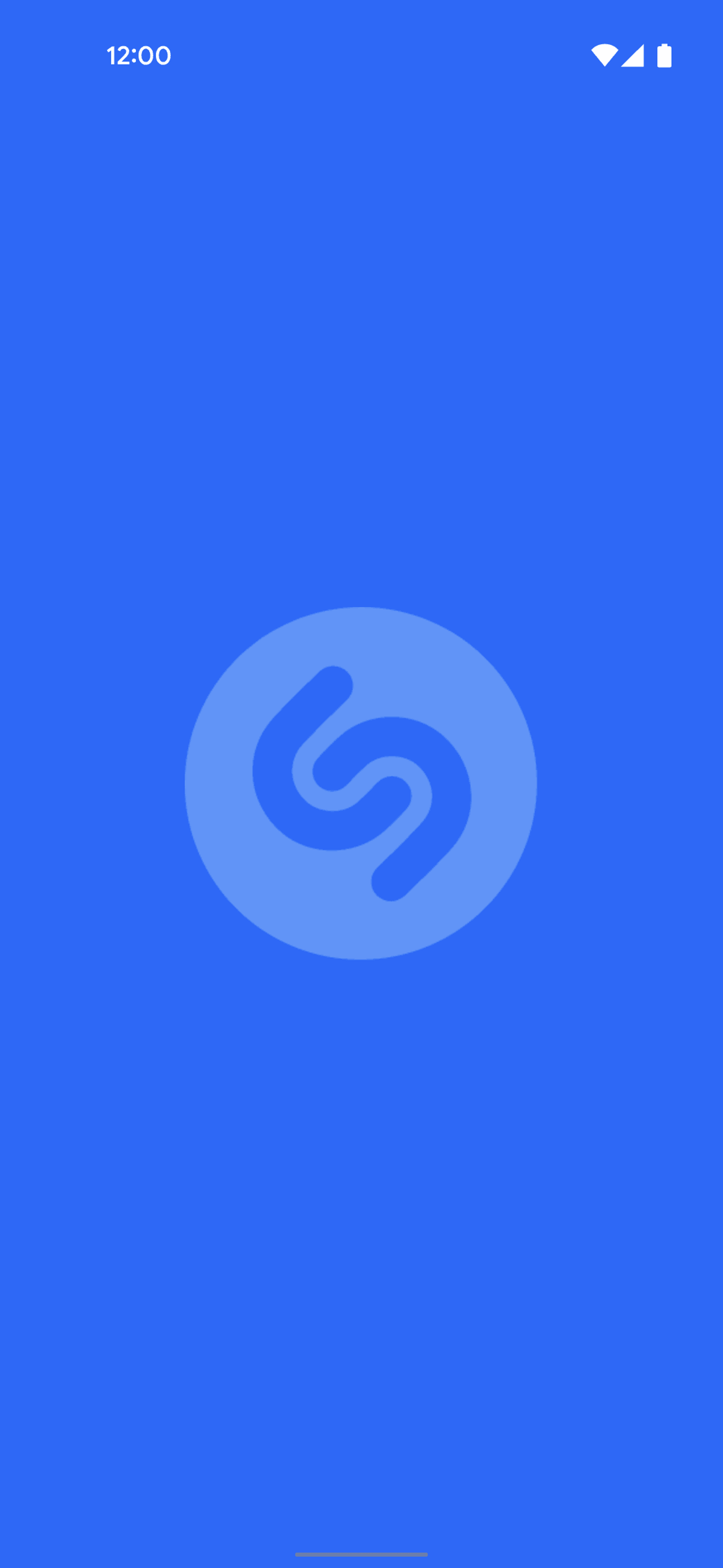 Shazam Android Music & Audio interface screenshot 1