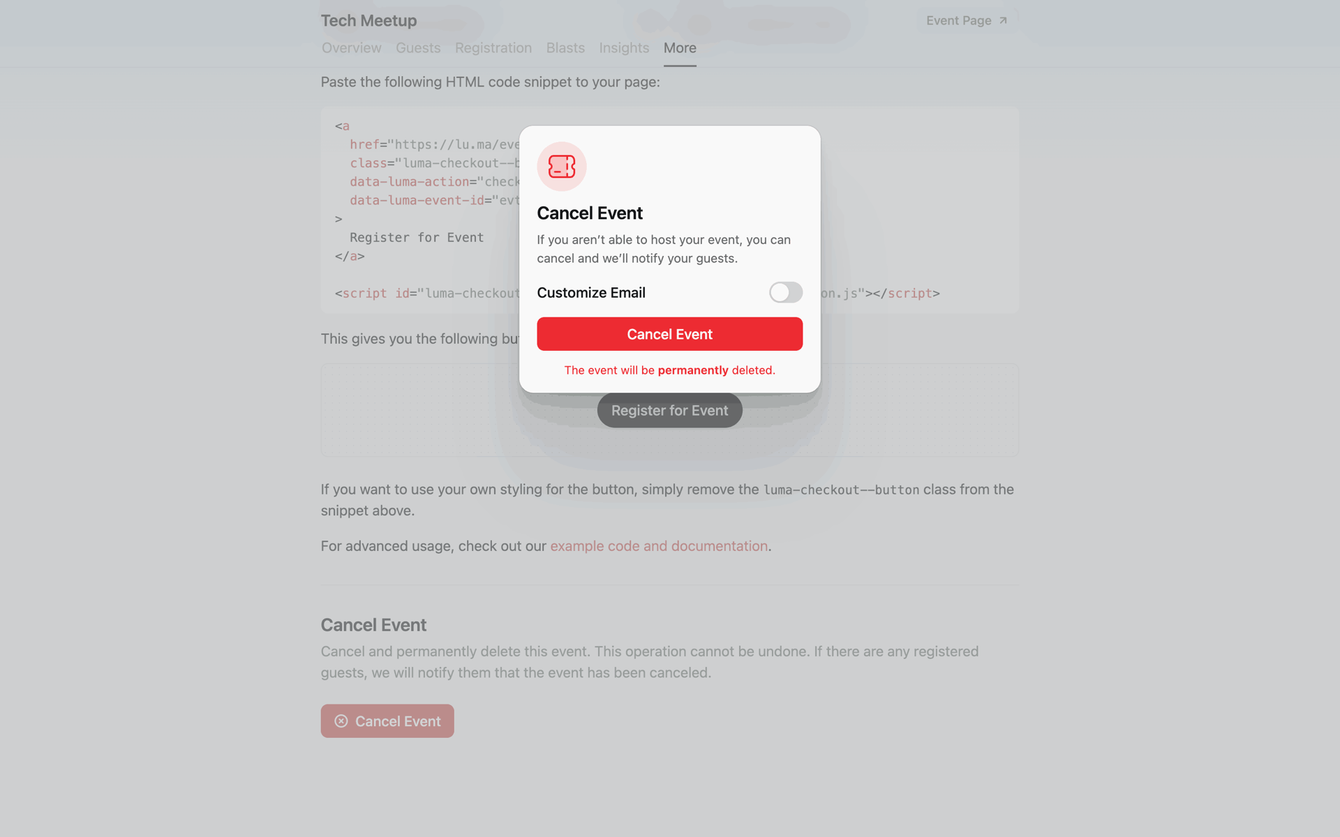 Luma Web Lifestyle interface screenshot 20