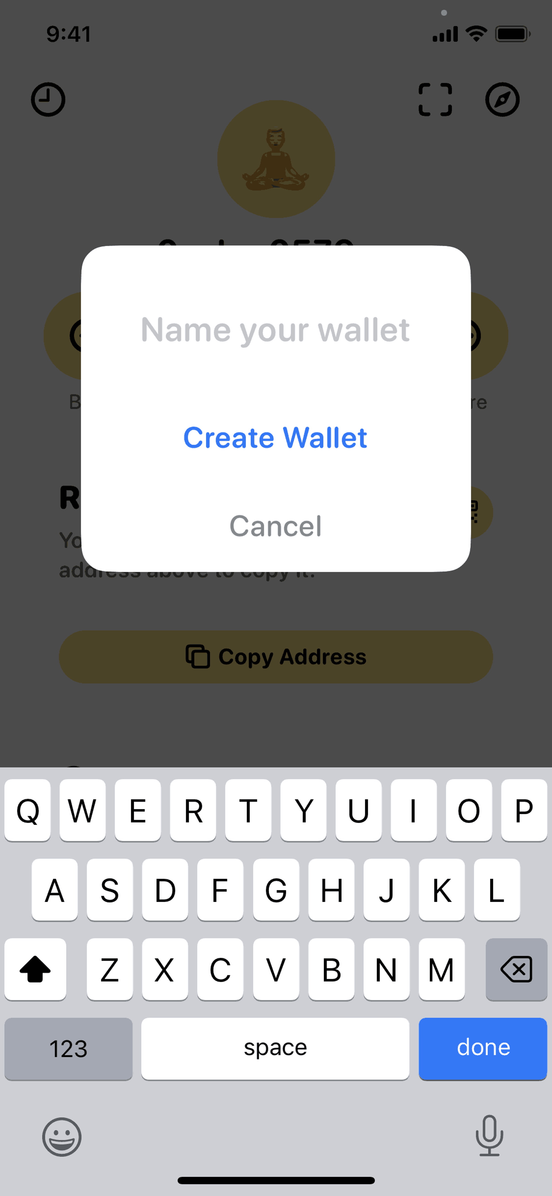 Rainbow iOS Finance interface screenshot 9