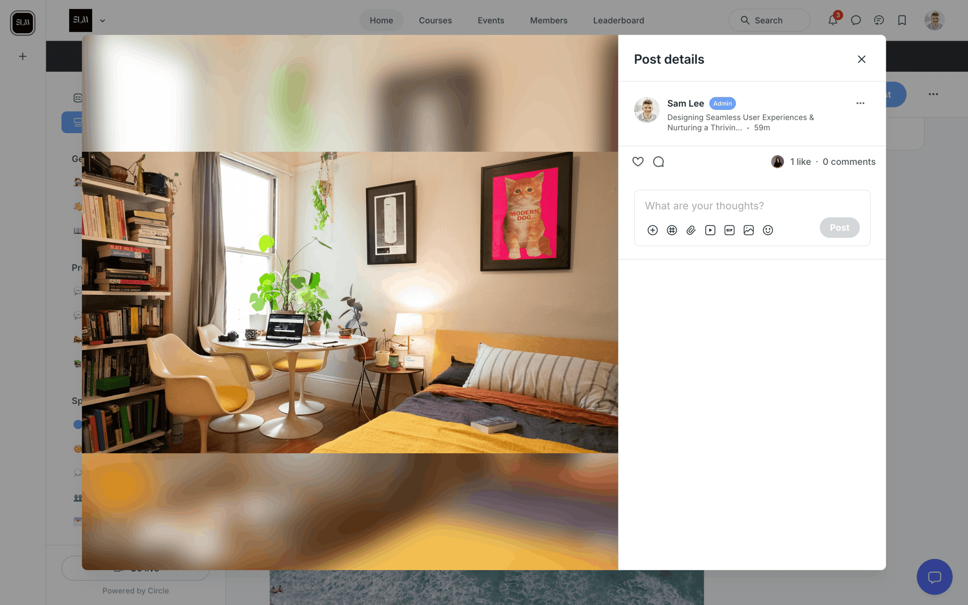 Circle Web Social Networking interface screenshot 8