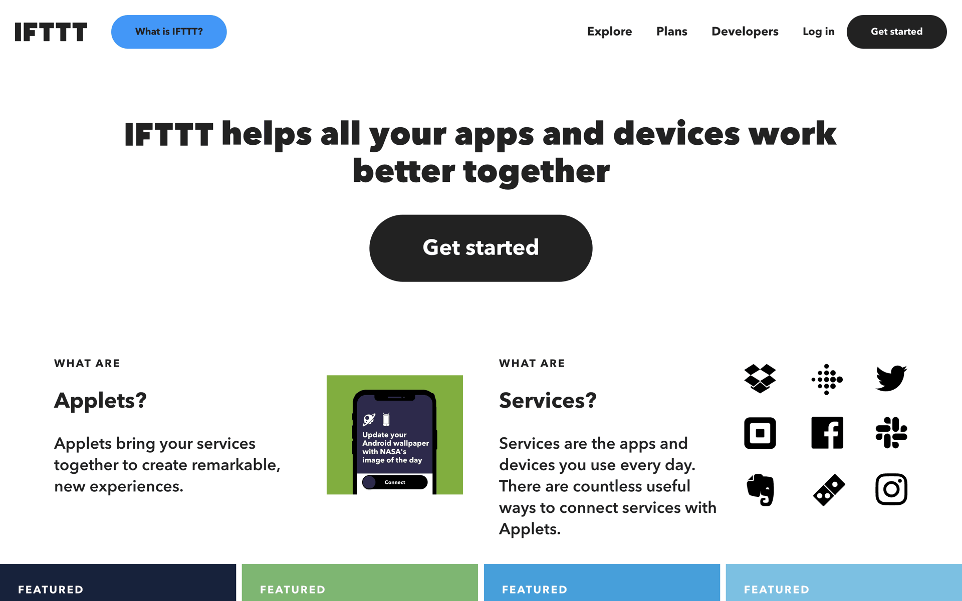 IFTTT Web Productivity interface screenshot 19