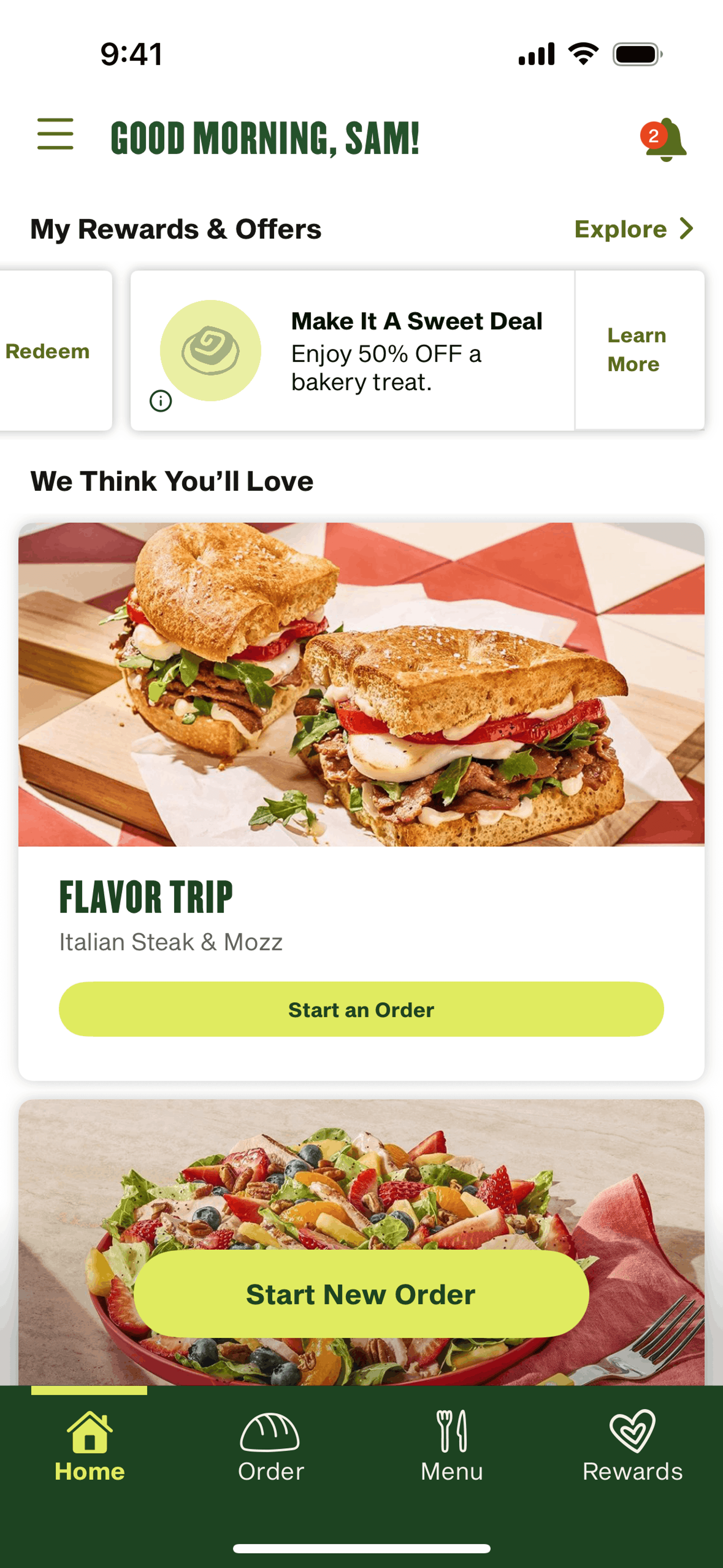 Panera Bread iOS Food & Drink interface screenshot 22