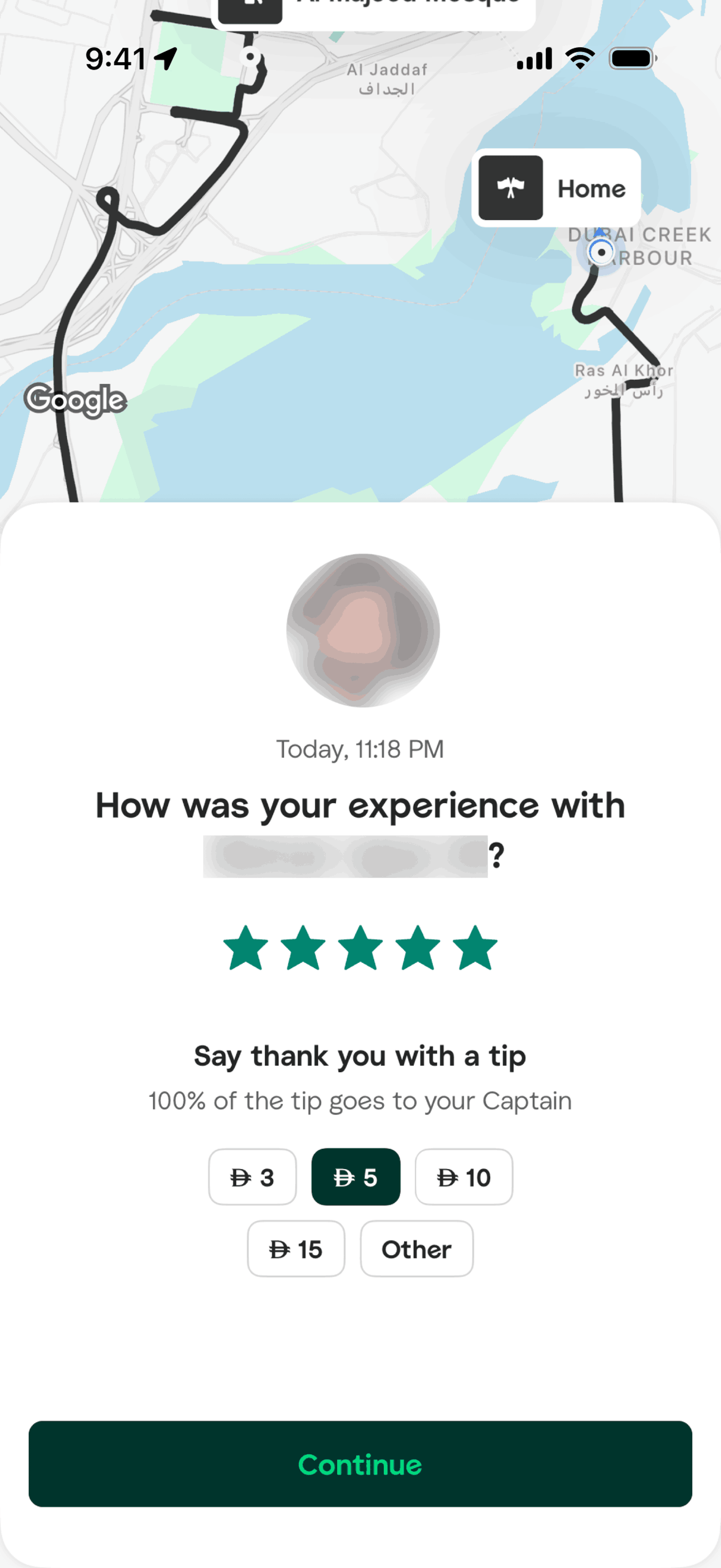 Careem iOS Travel & Transportation interface screenshot 16