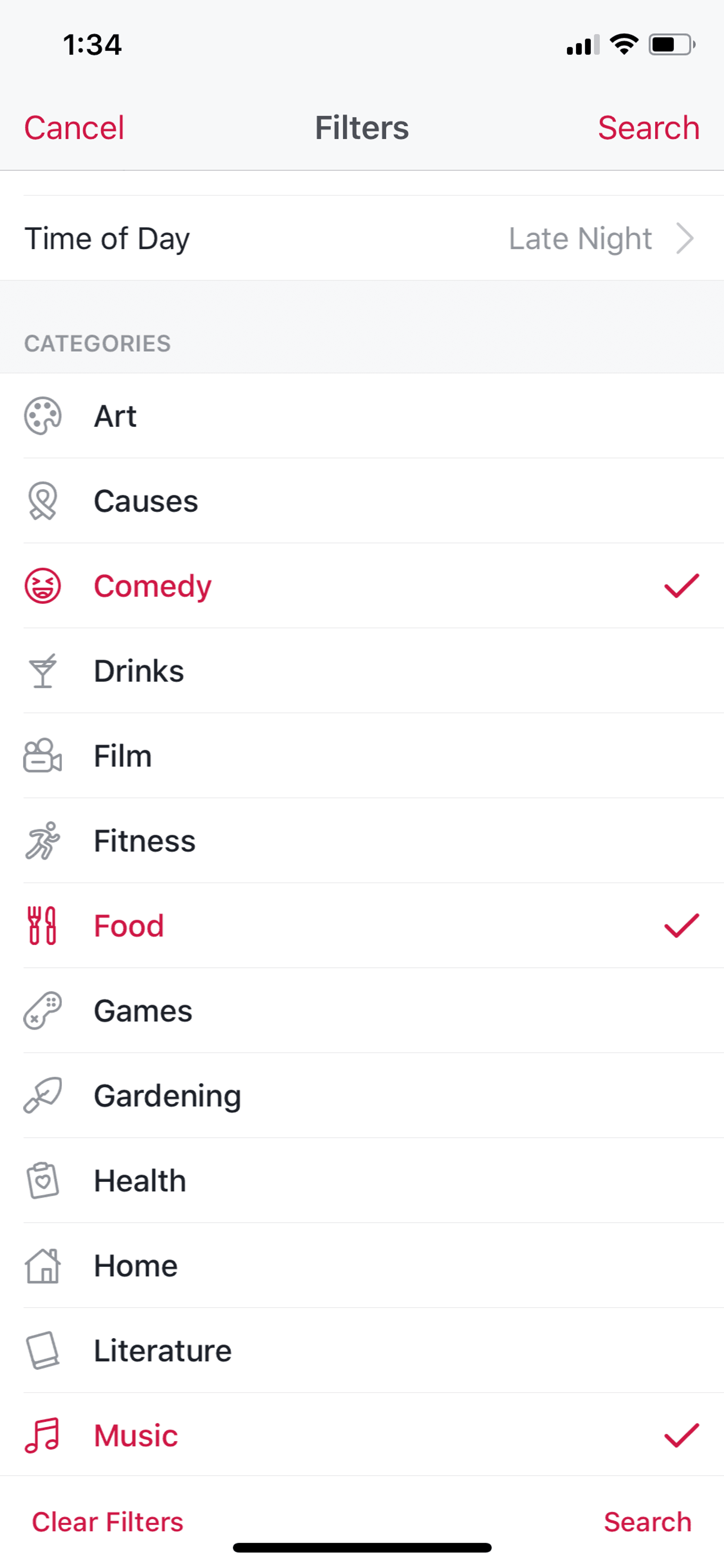 Facebook Local iOS Social Networking interface screenshot 19