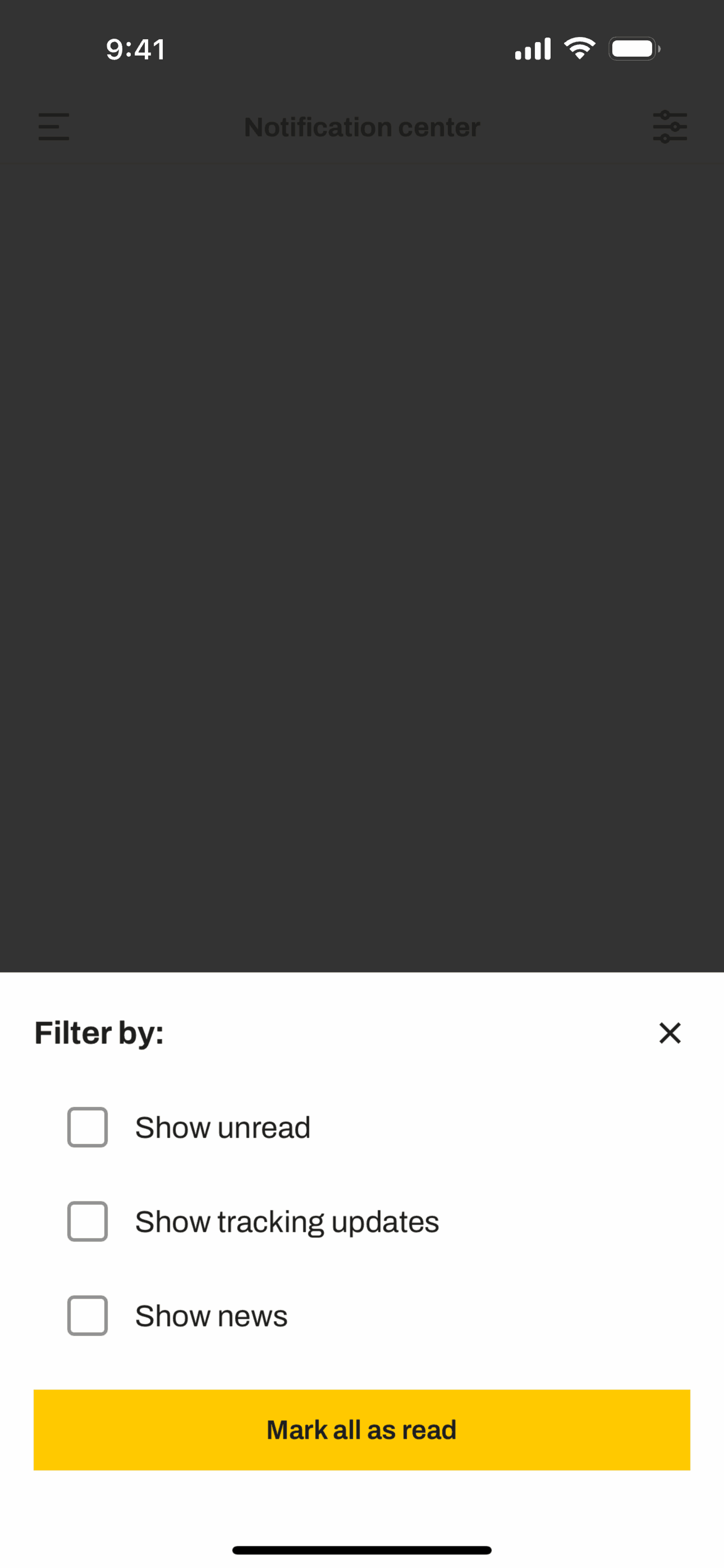 InPost UK iOS Shopping interface screenshot 12