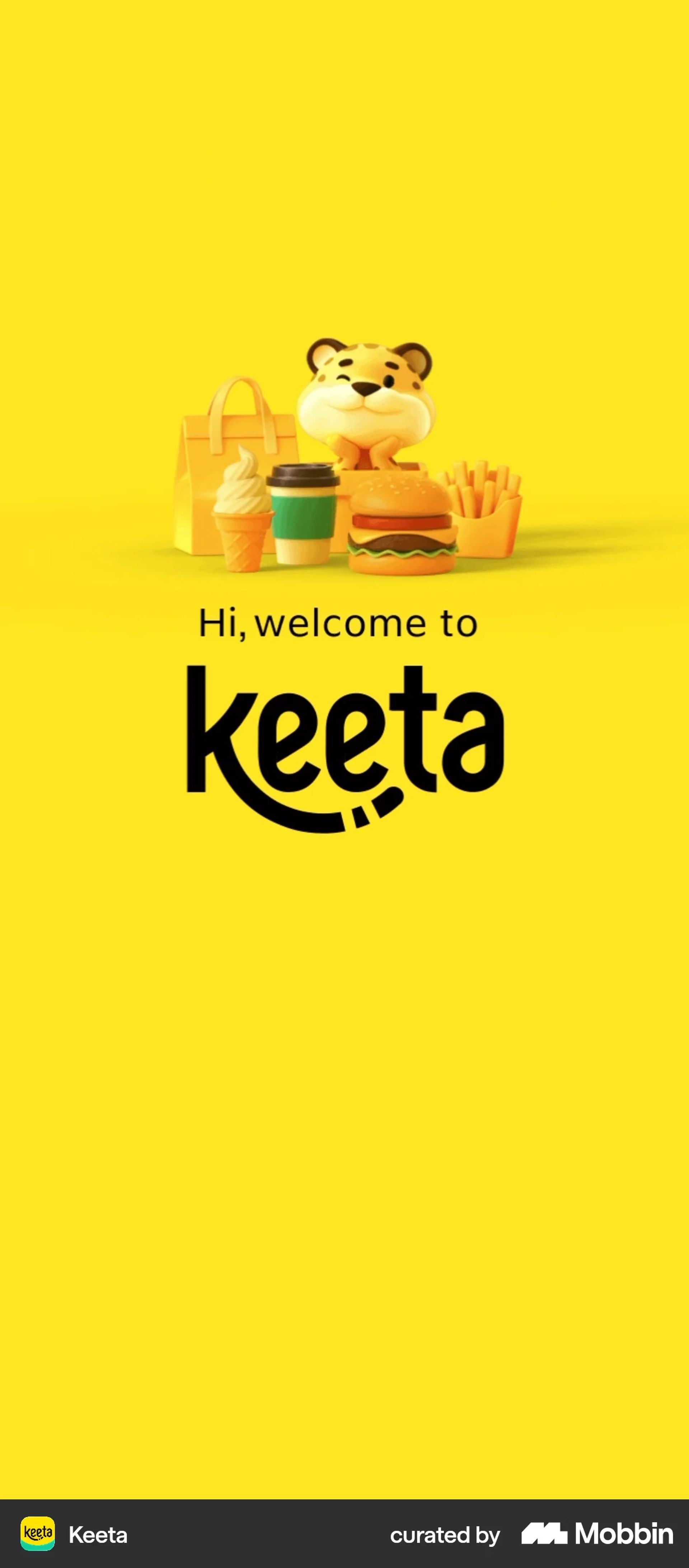 Keeta iOS Food & Drink interface screenshot 1