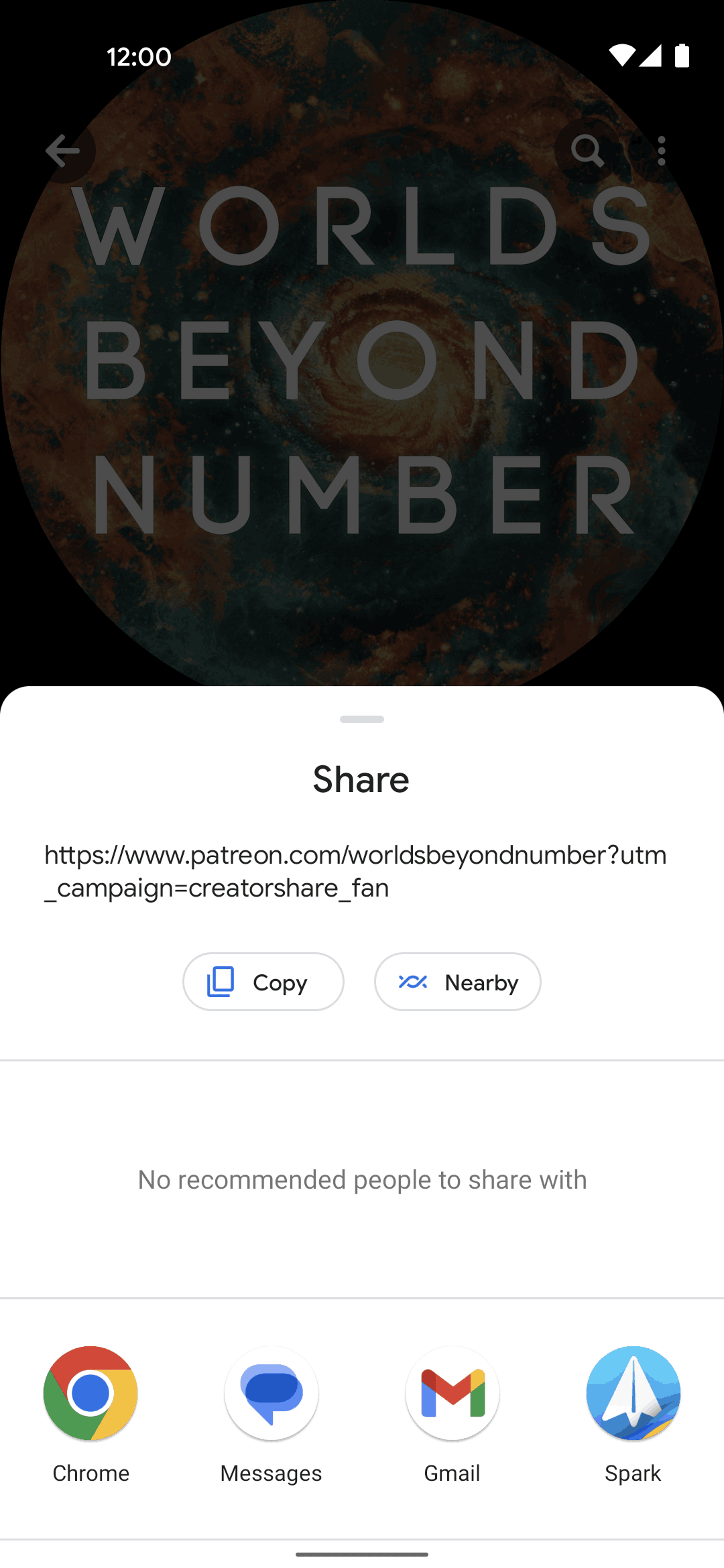 Patreon Android Social Networking interface screenshot 17