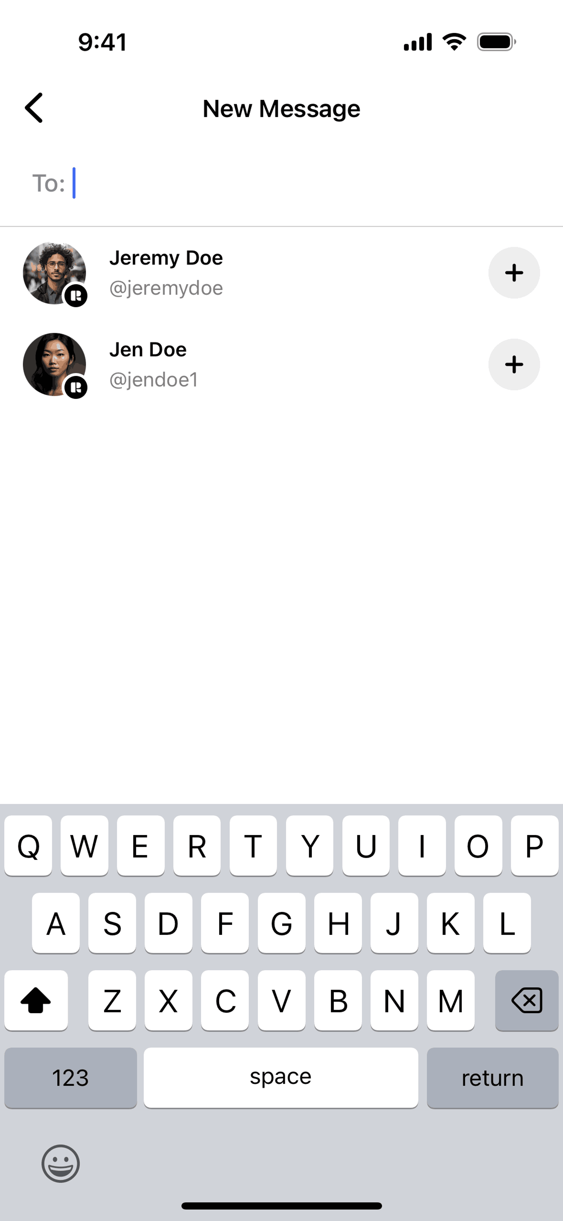 Retro iOS Social Networking interface screenshot 7