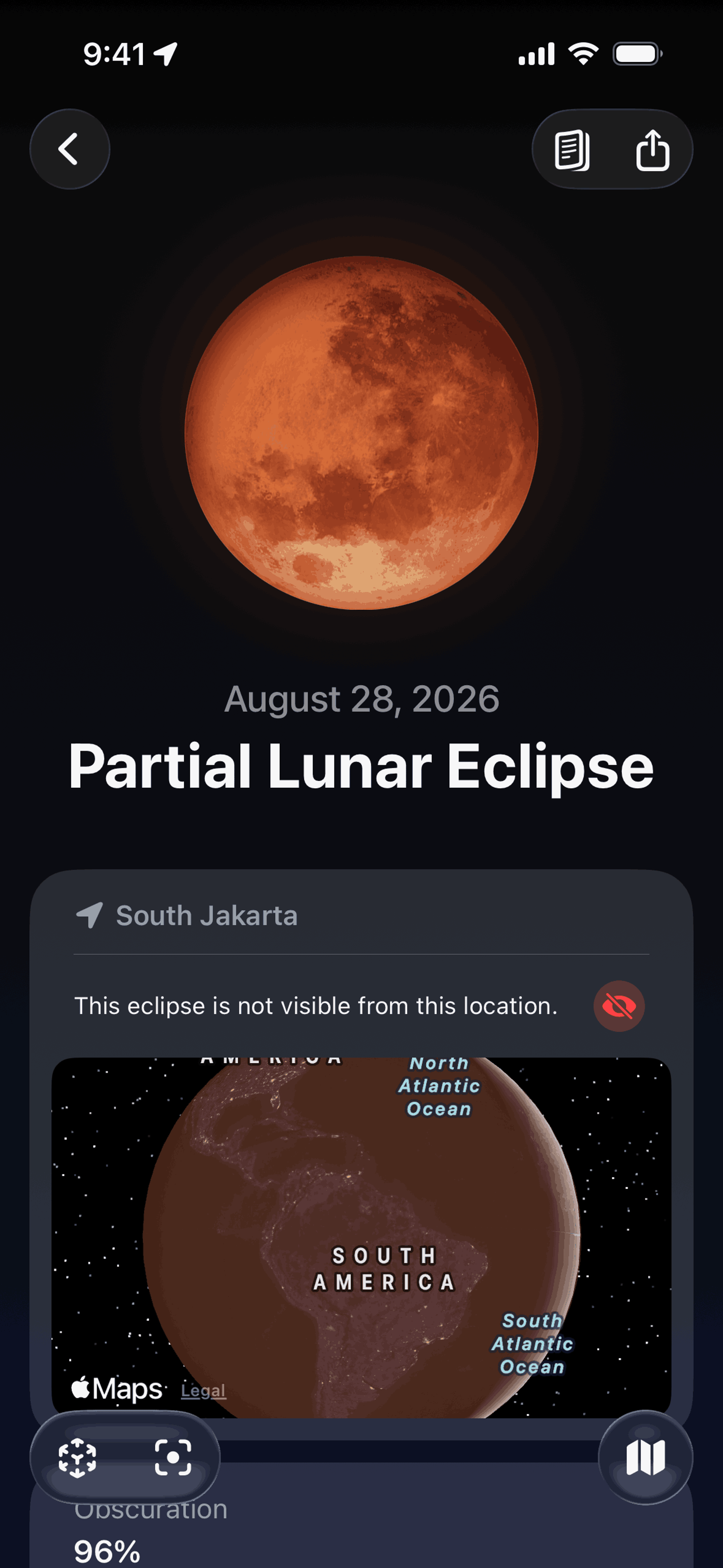 Moonlitt iOS night interface screenshot 16
