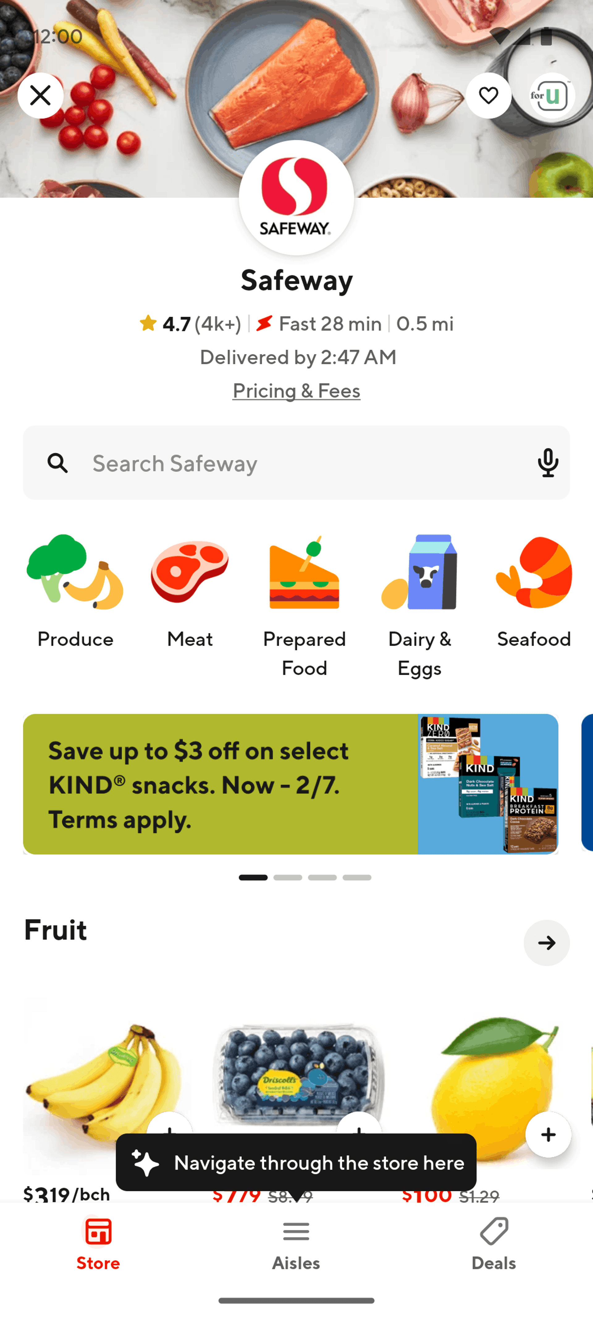 DoorDash Android Shopping interface screenshot 13