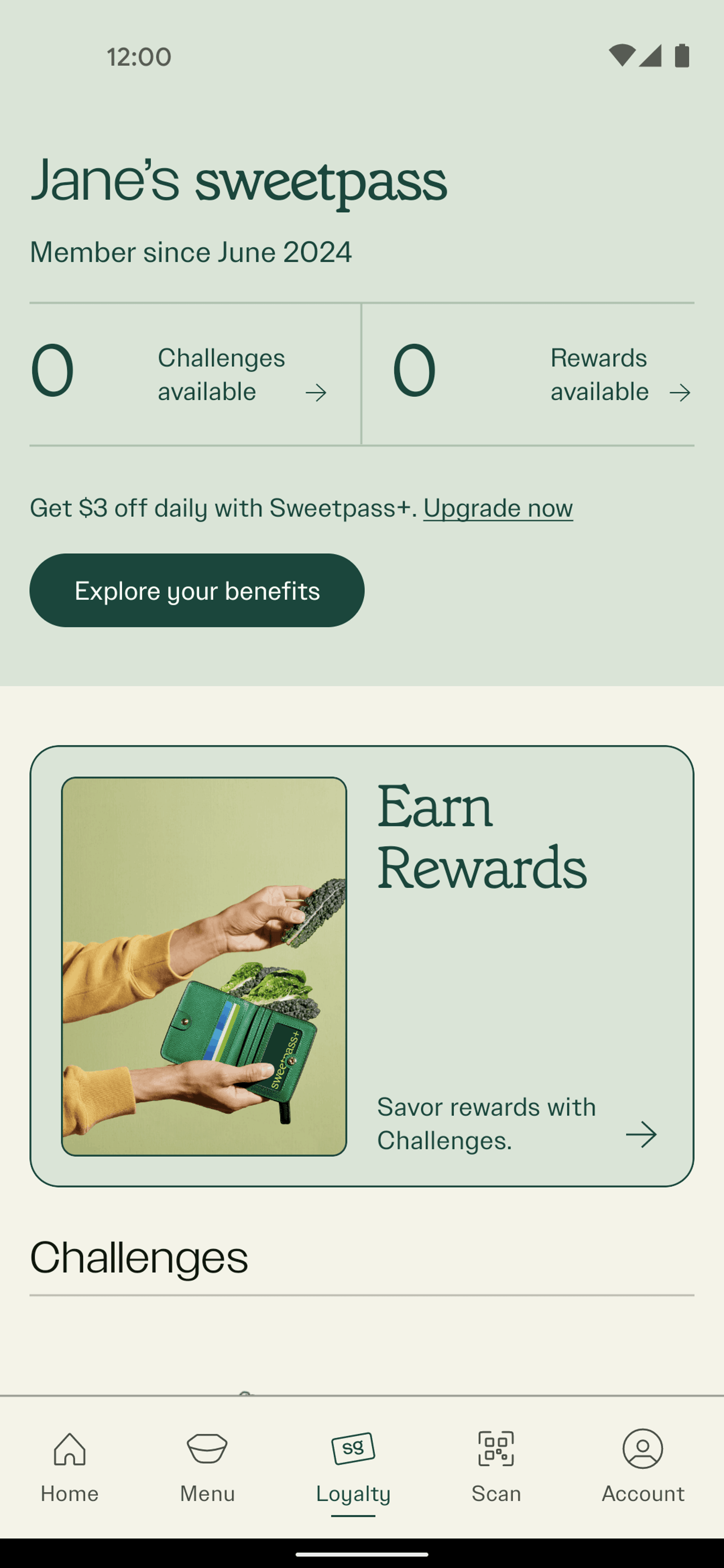 sweetgreen Android Food & Drink interface screenshot 7