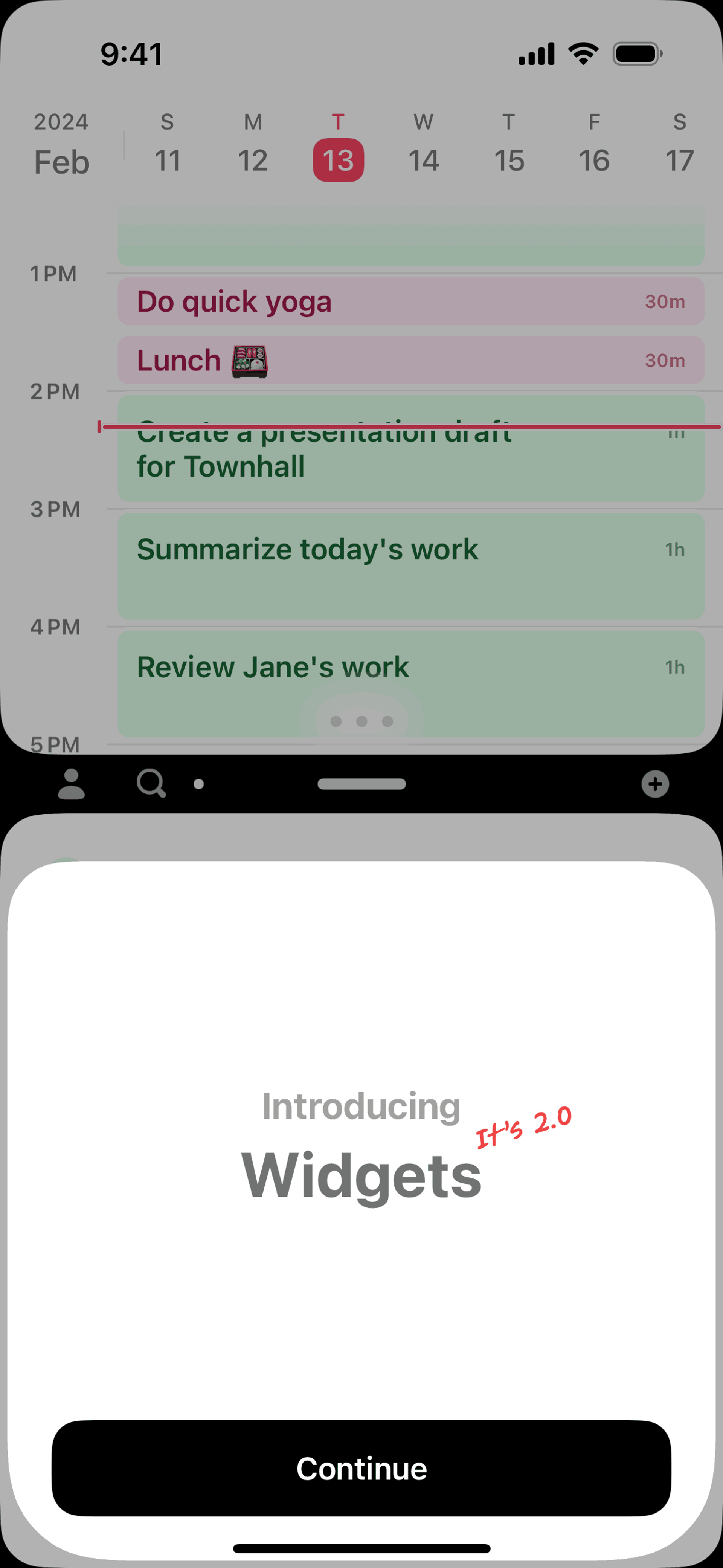 Amie iOS Productivity interface screenshot 6