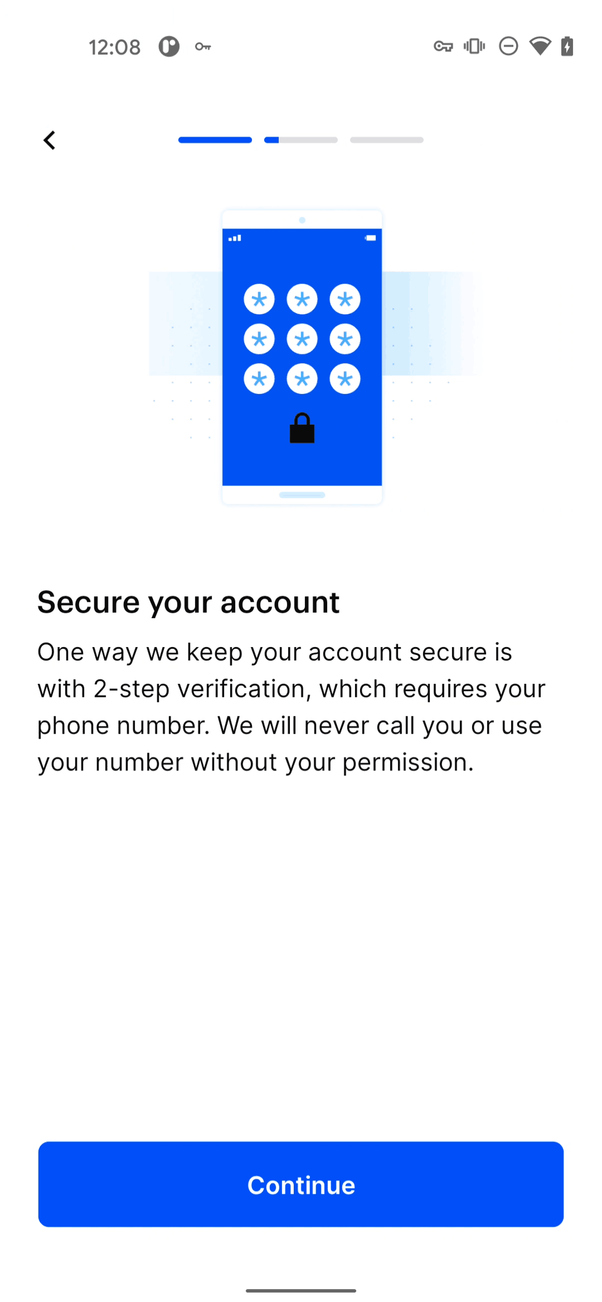Coinbase Android Finance interface screenshot 7