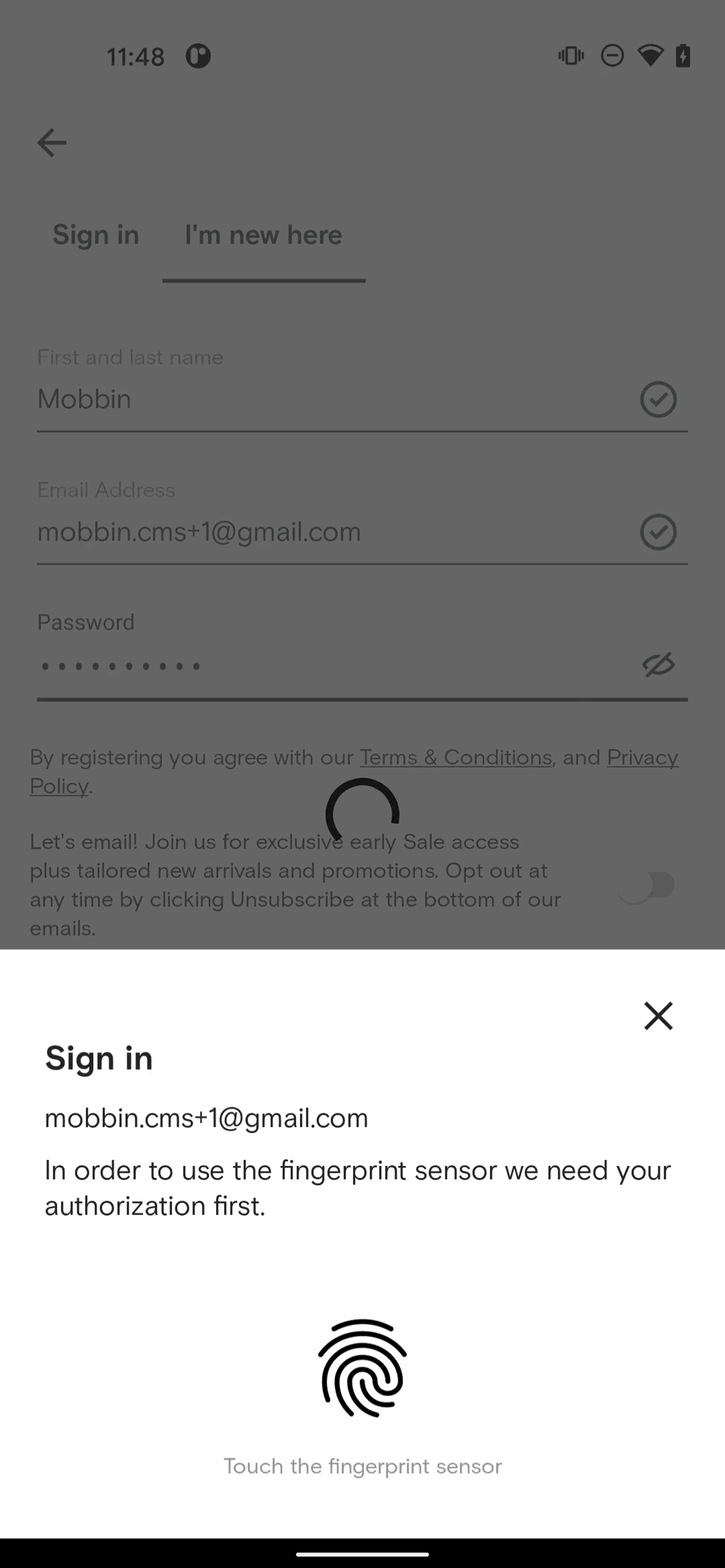 FARFETCH Android Shopping interface screenshot 10
