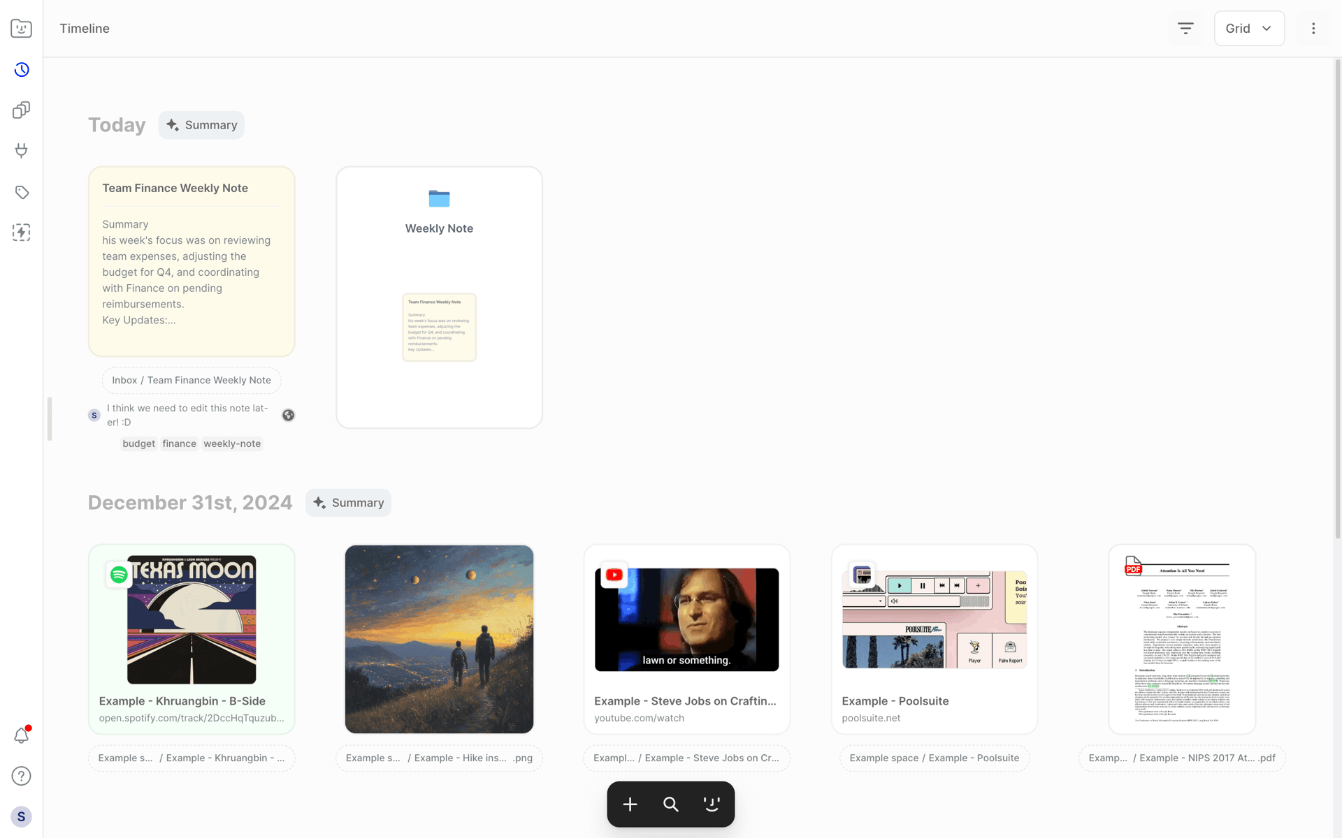 Fabric Web Productivity interface screenshot 7