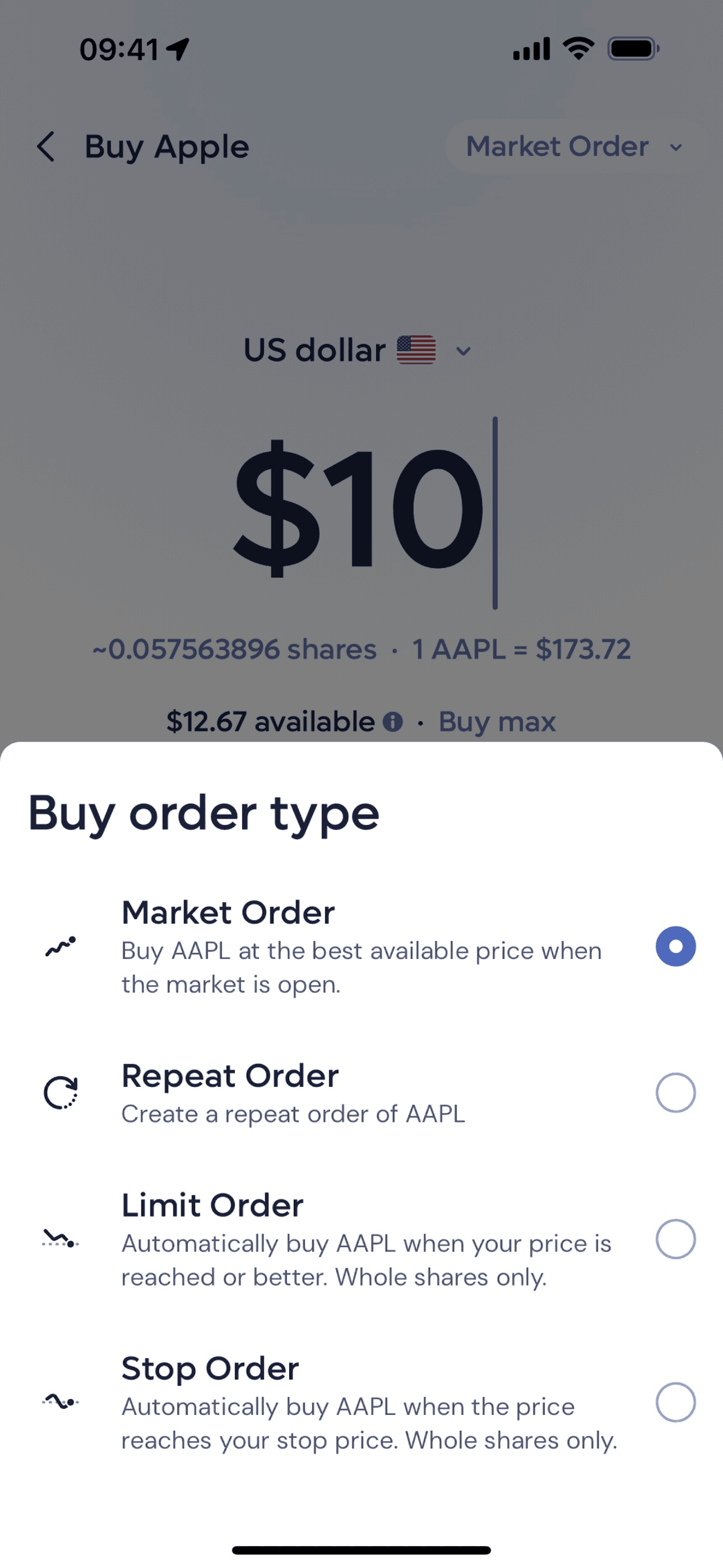 Lightyear iOS Finance interface screenshot 24