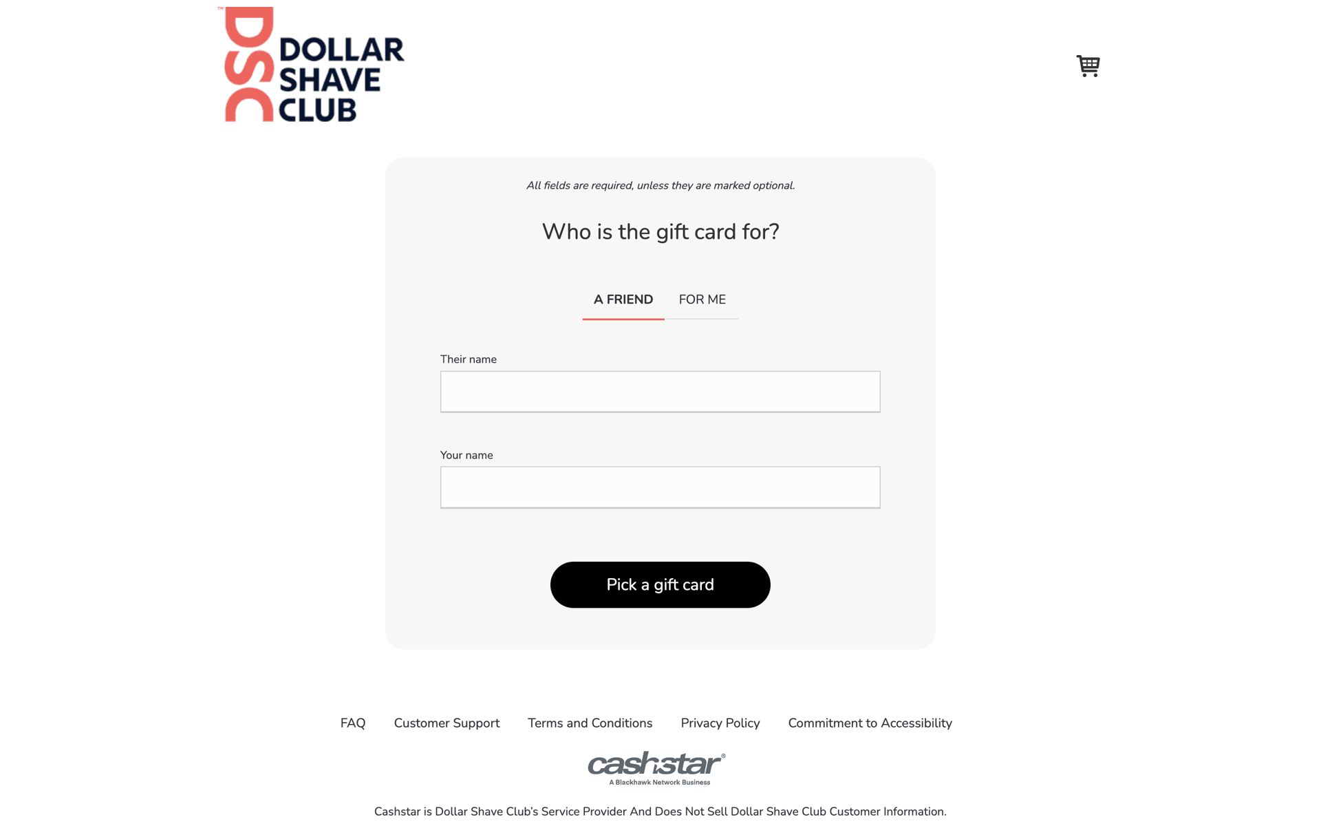 Dollar Shave Club Web Lifestyle interface screenshot 12