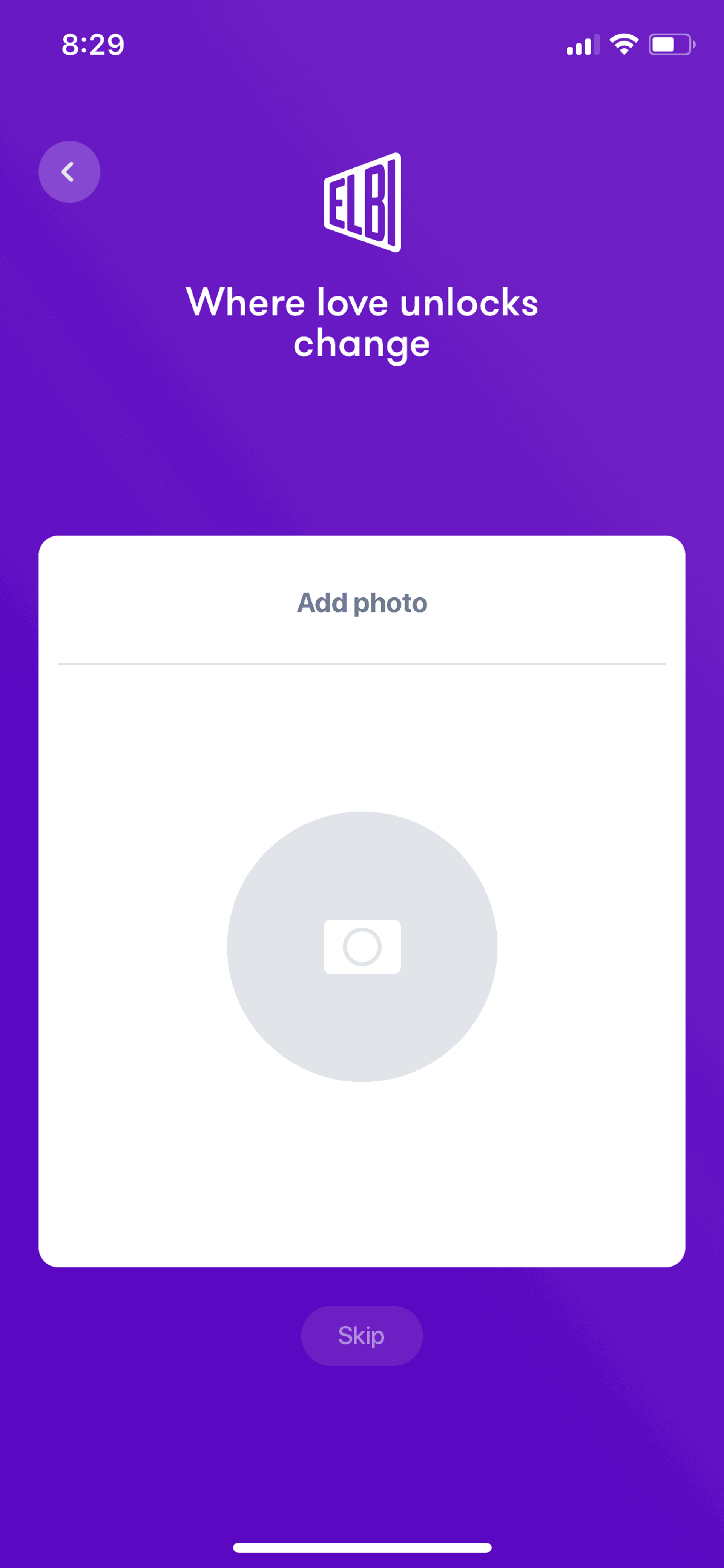 Elbi iOS Social Networking interface screenshot 5