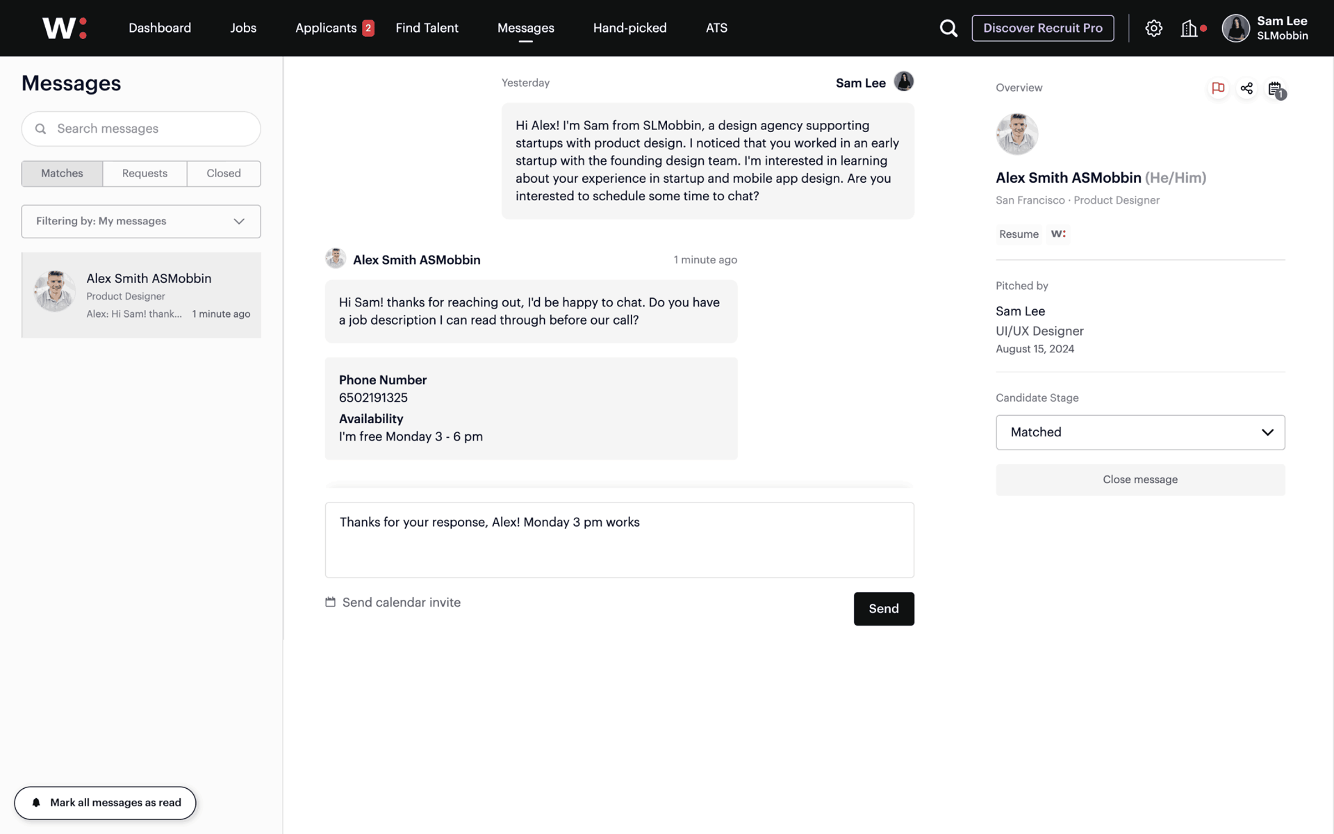 Wellfound Web Jobs & Recruitment interface screenshot 14