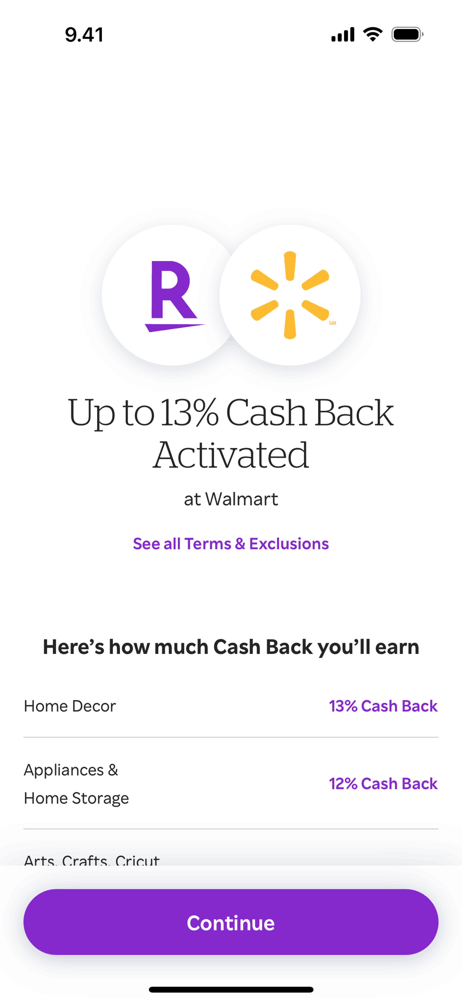 Rakuten iOS Shopping interface screenshot 22