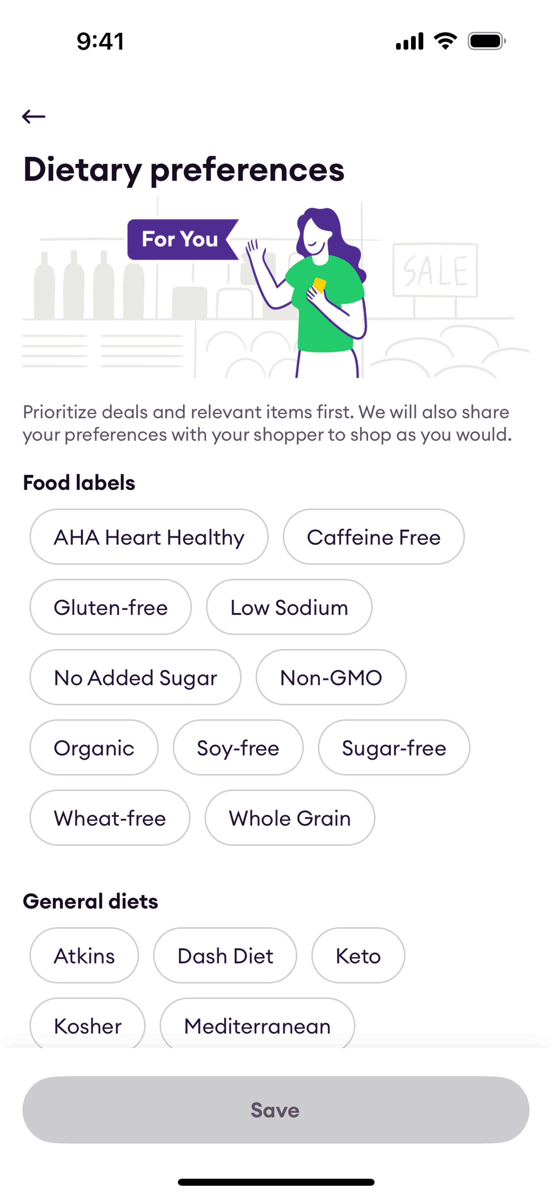 Shipt iOS Shopping interface screenshot 12