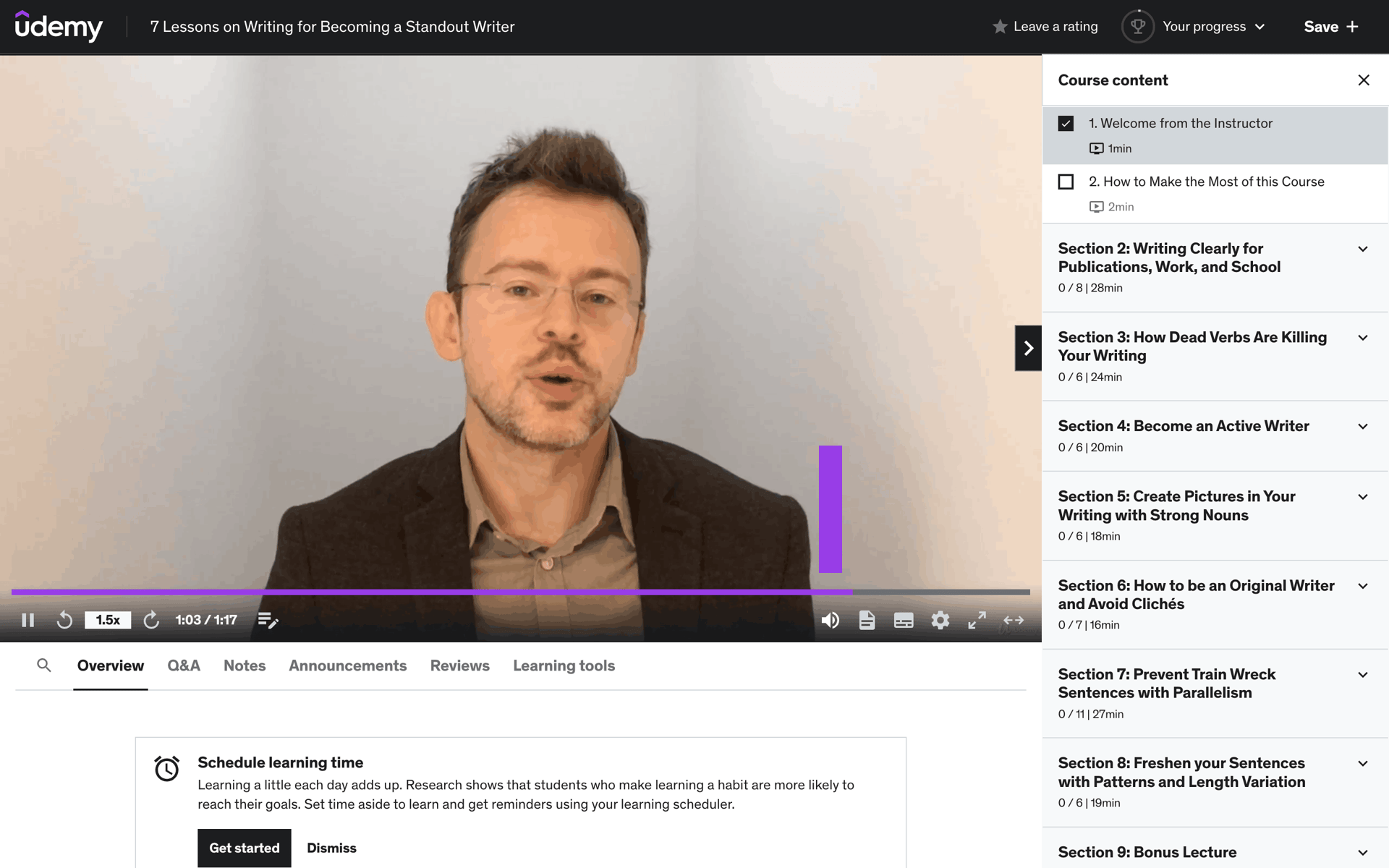 Udemy Web Education interface screenshot 22