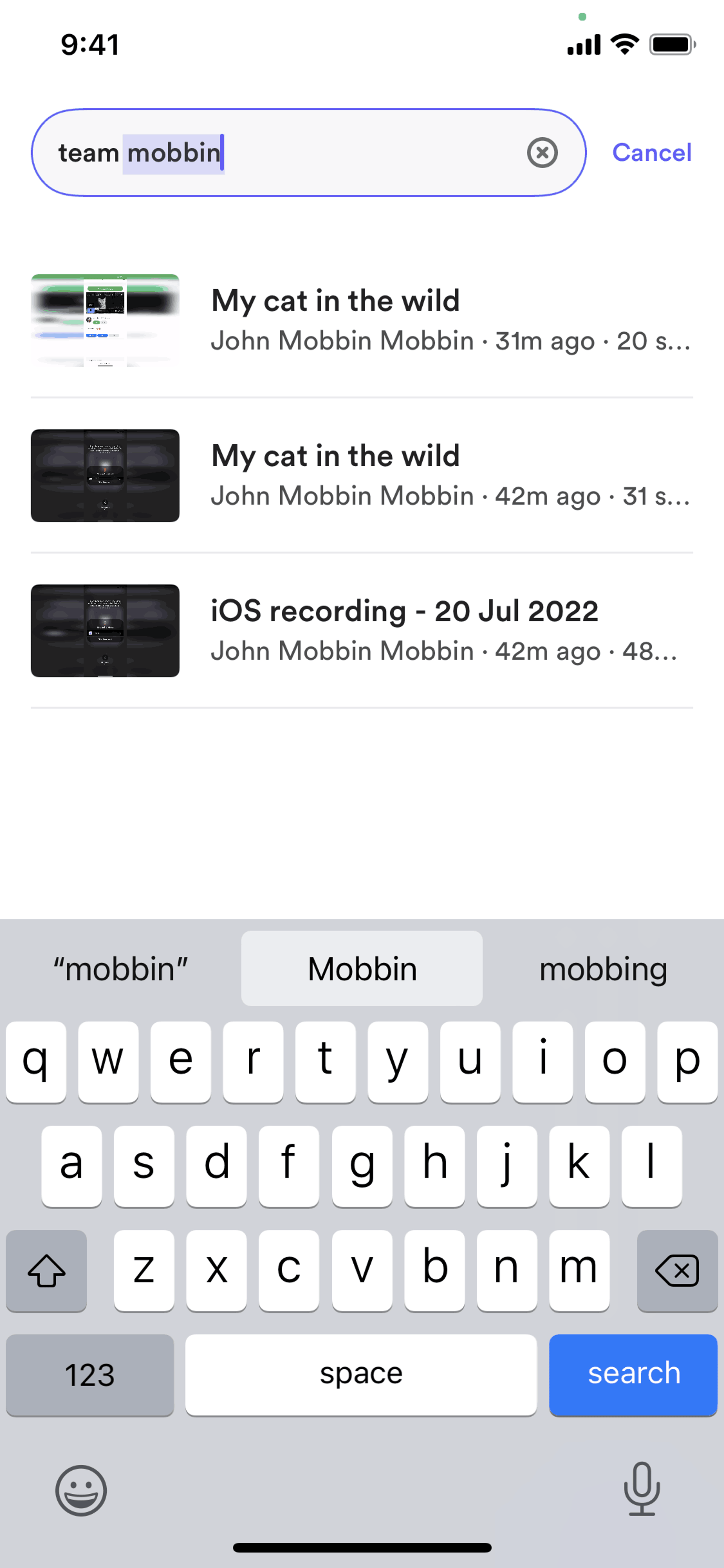 Loom iOS Photo & Video interface screenshot 19