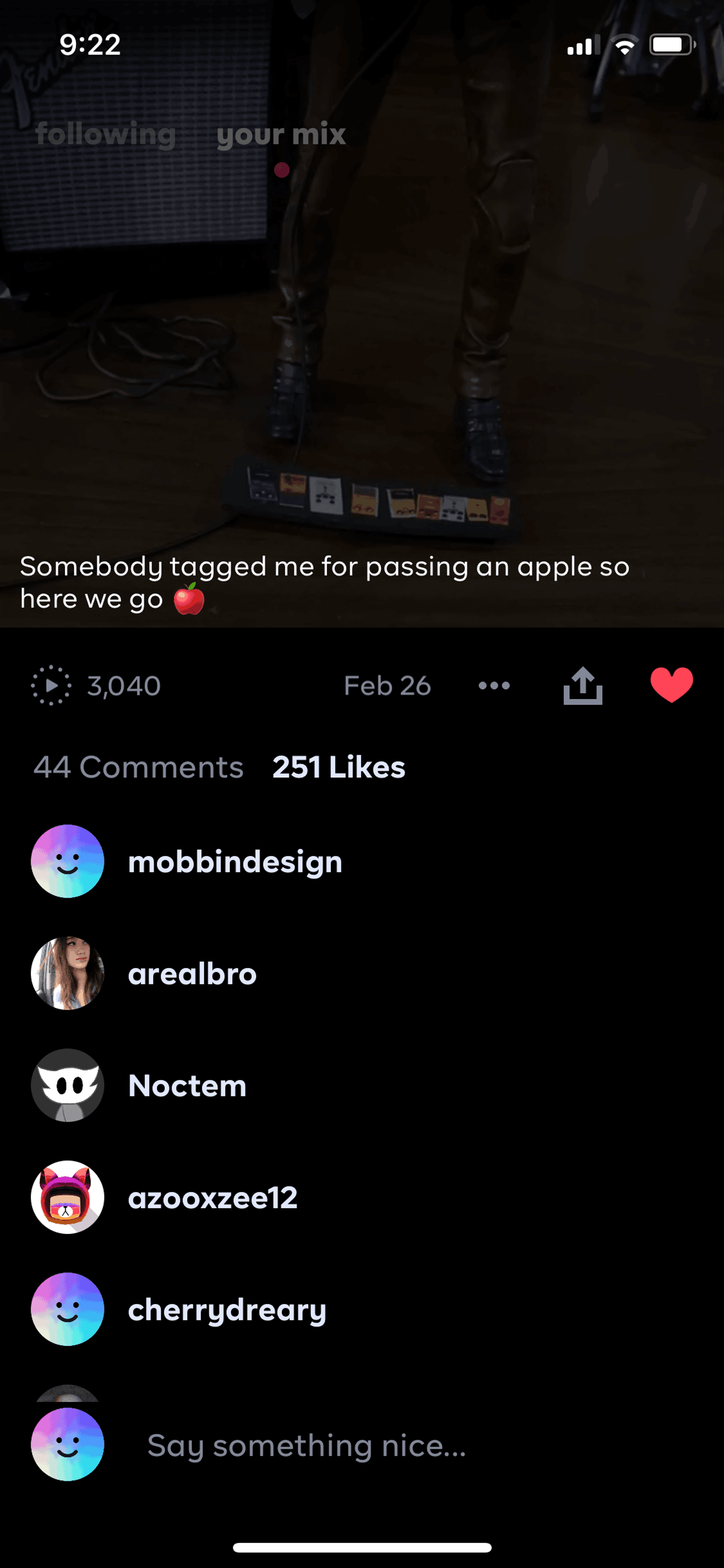 Byte iOS Social Networking interface screenshot 15