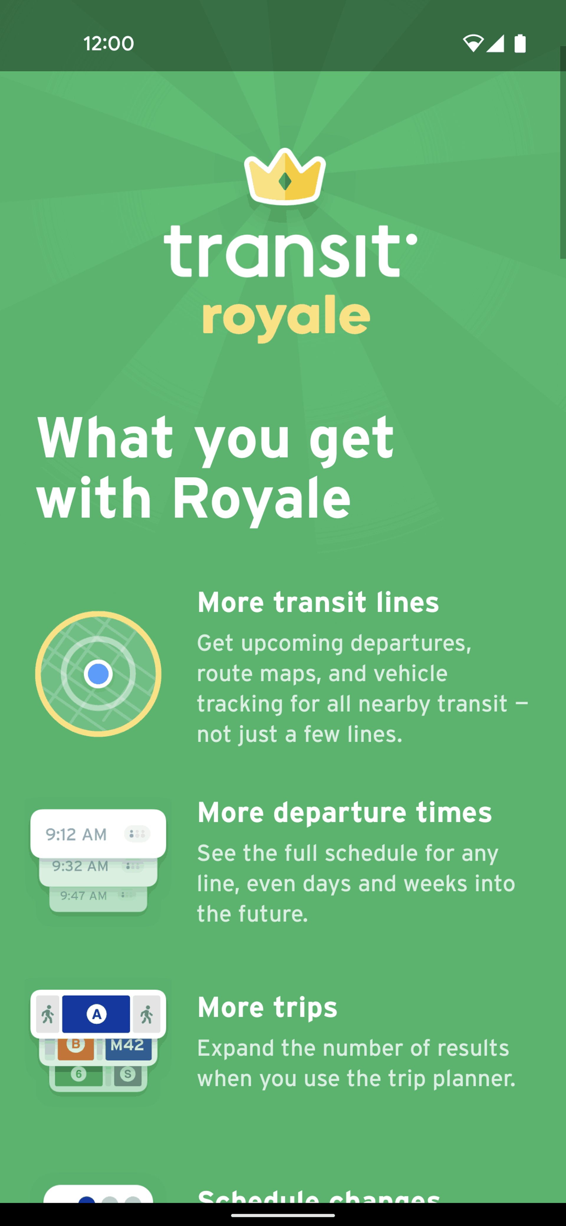 Transit Android Maps & Navigation interface screenshot 3