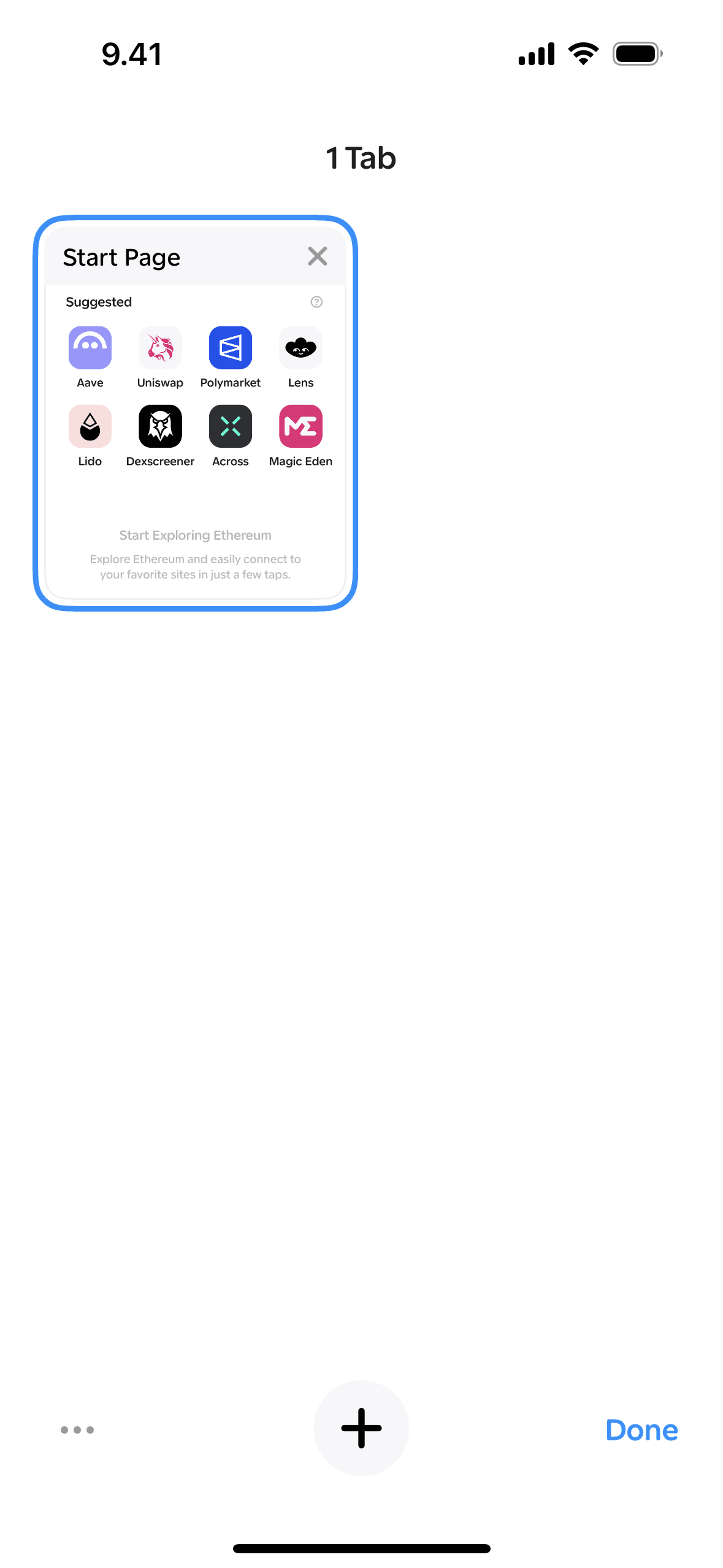 Family iOS Crypto & Web3 interface screenshot 16