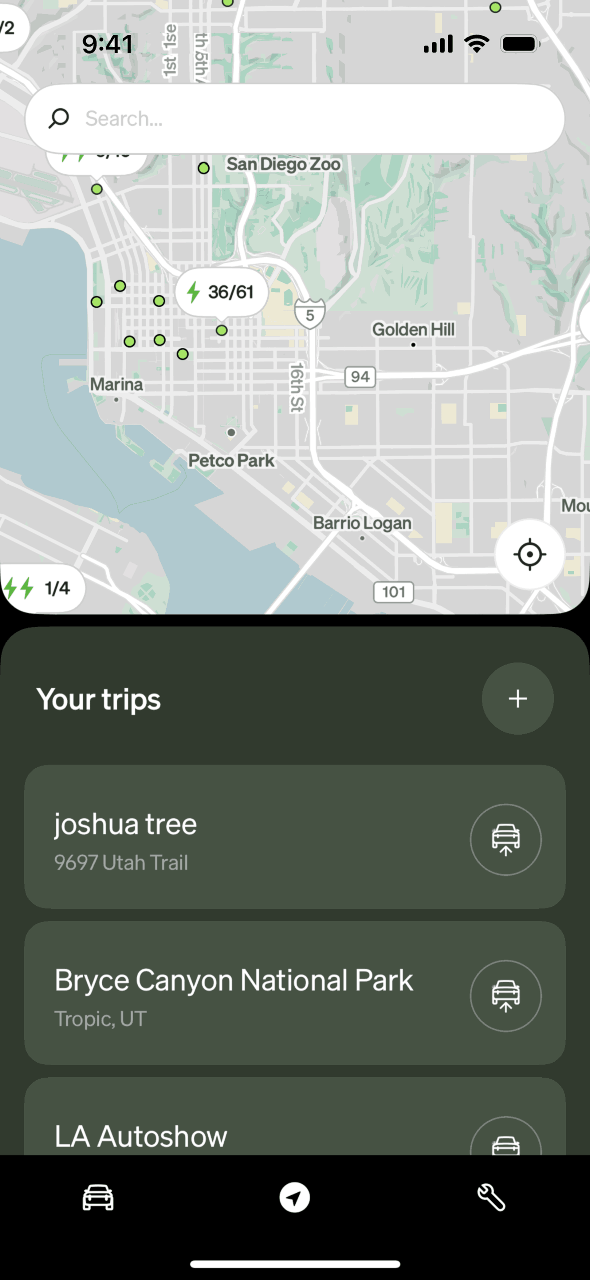 Rivian iOS Travel & Transportation interface screenshot 23