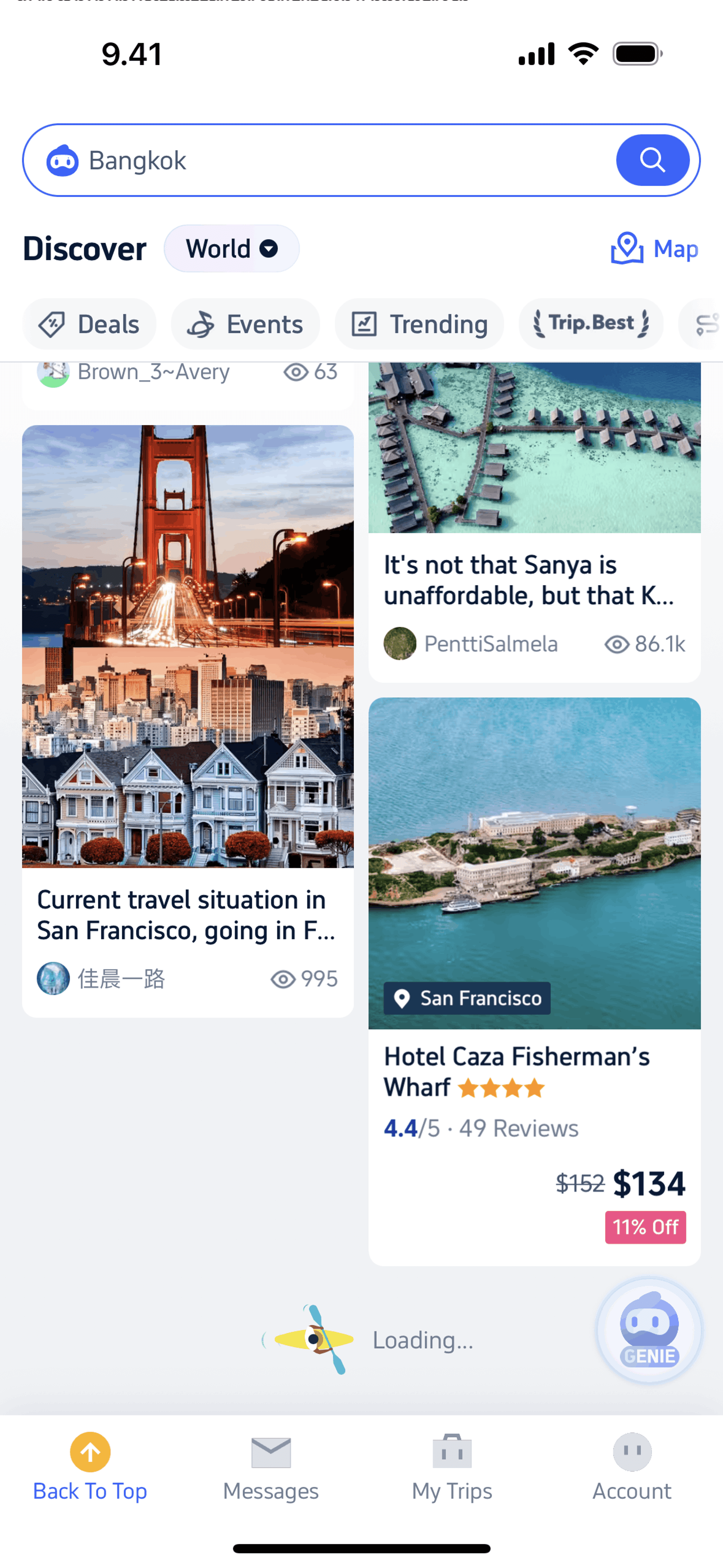 Trip.com iOS Travel & Transportation interface screenshot 17