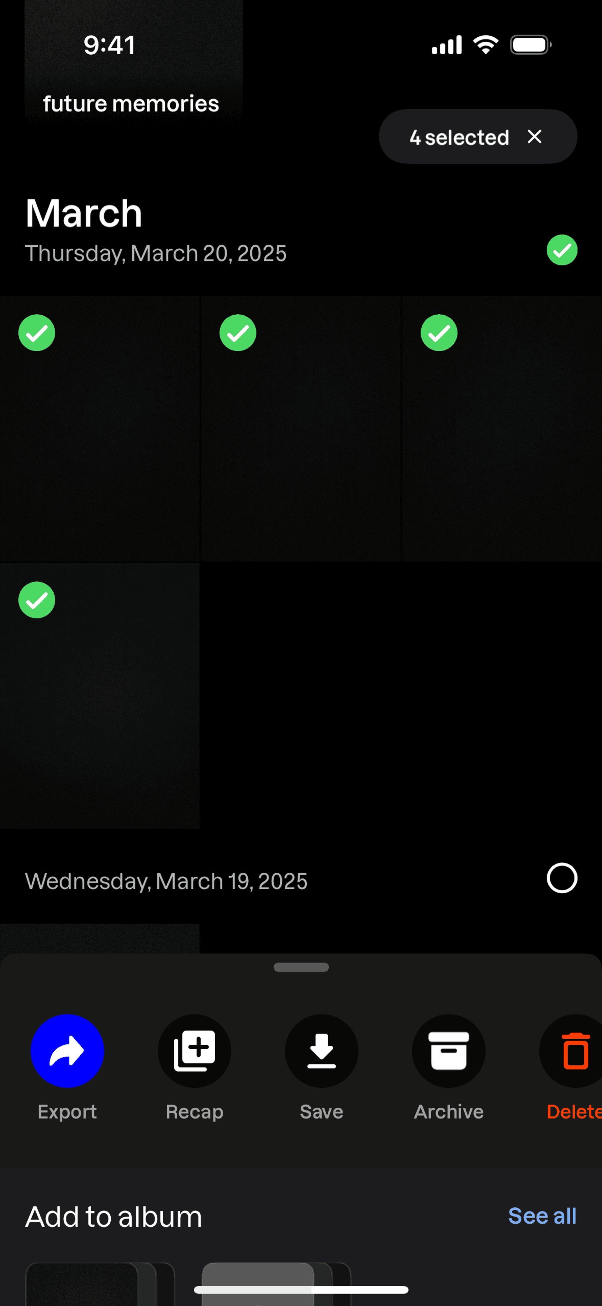 Lapse iOS Photo & Video interface screenshot 14