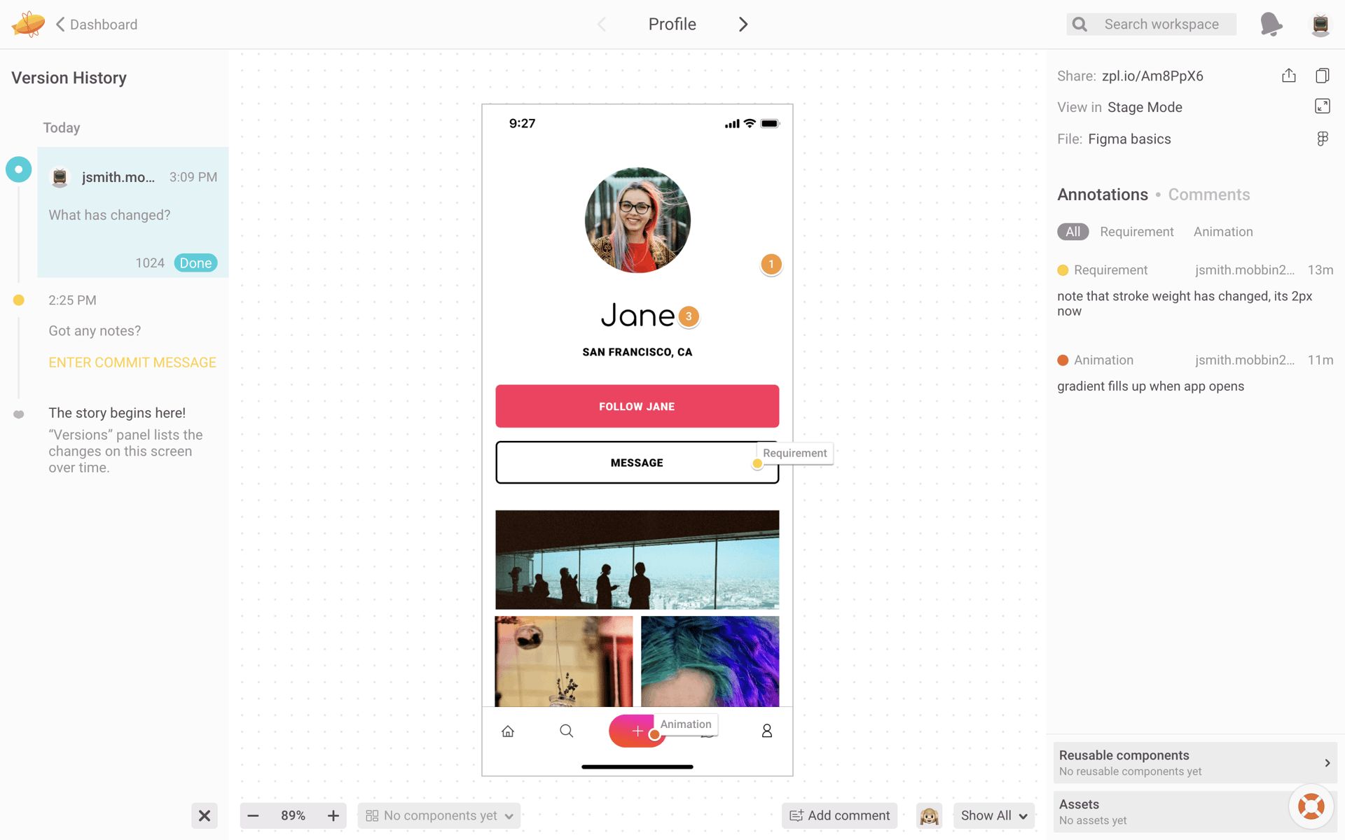 Zeplin Web Productivity interface screenshot 8