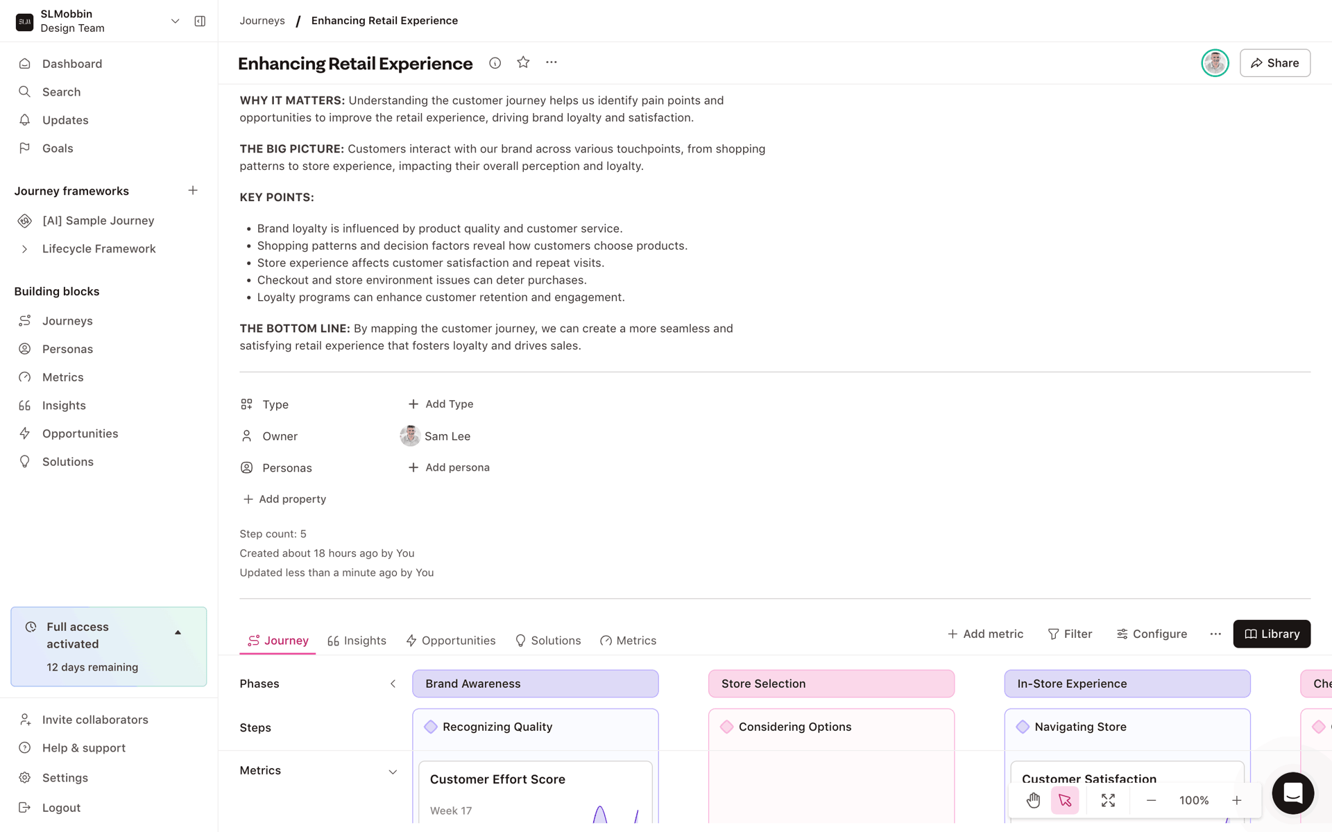 TheyDo Web Business interface screenshot 7
