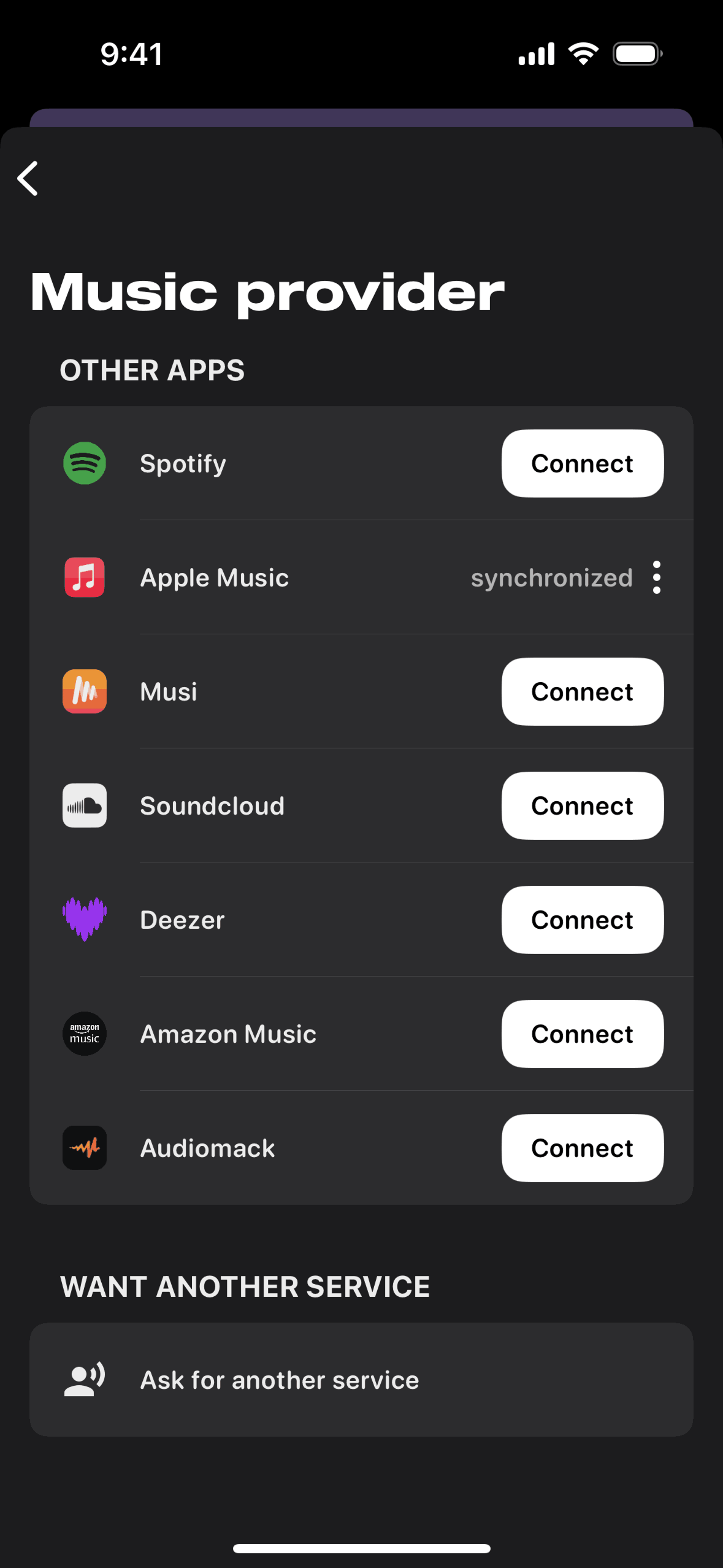 Airbuds Widget iOS Social Networking interface screenshot 12