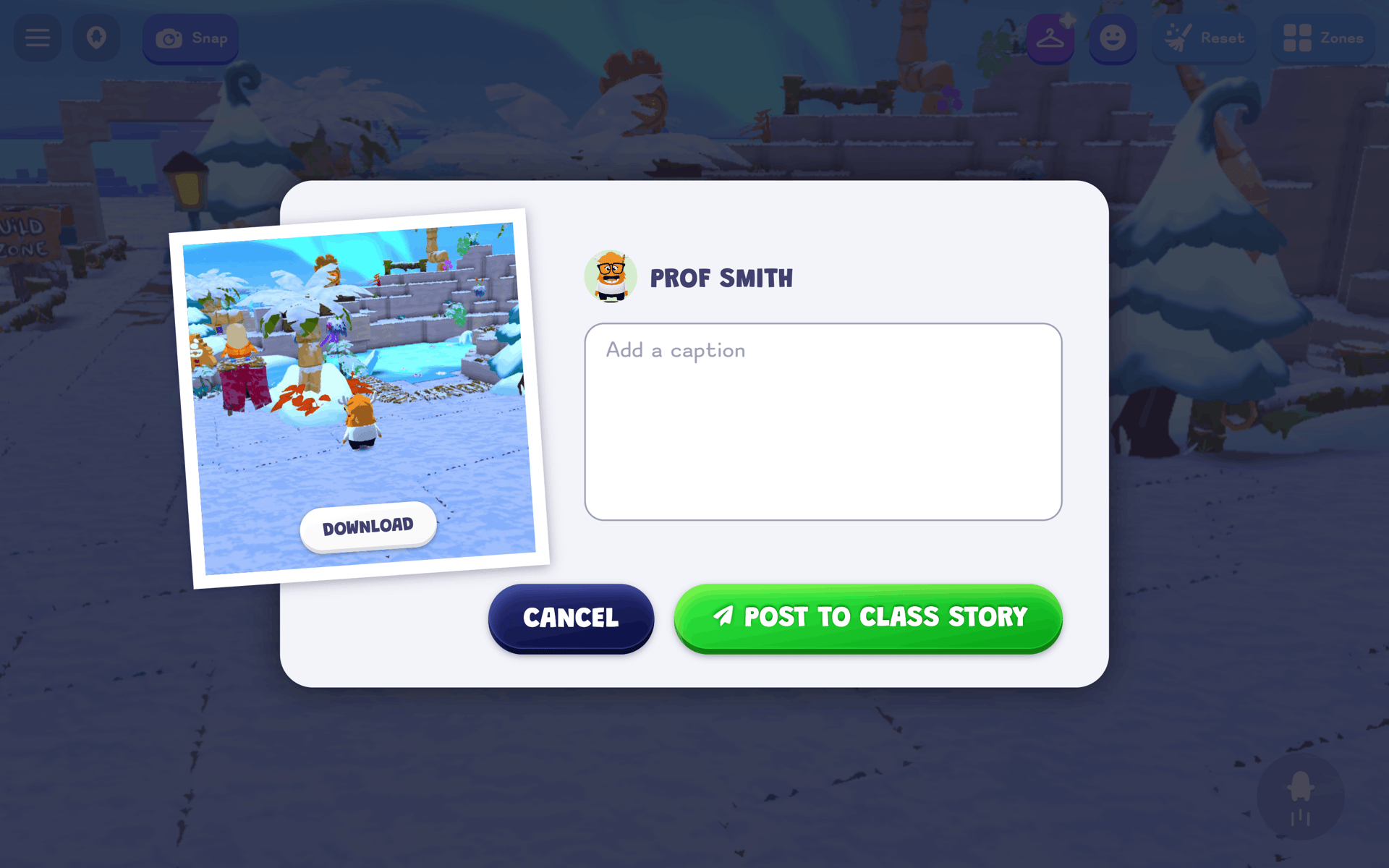 ClassDojo Web Education interface screenshot 24