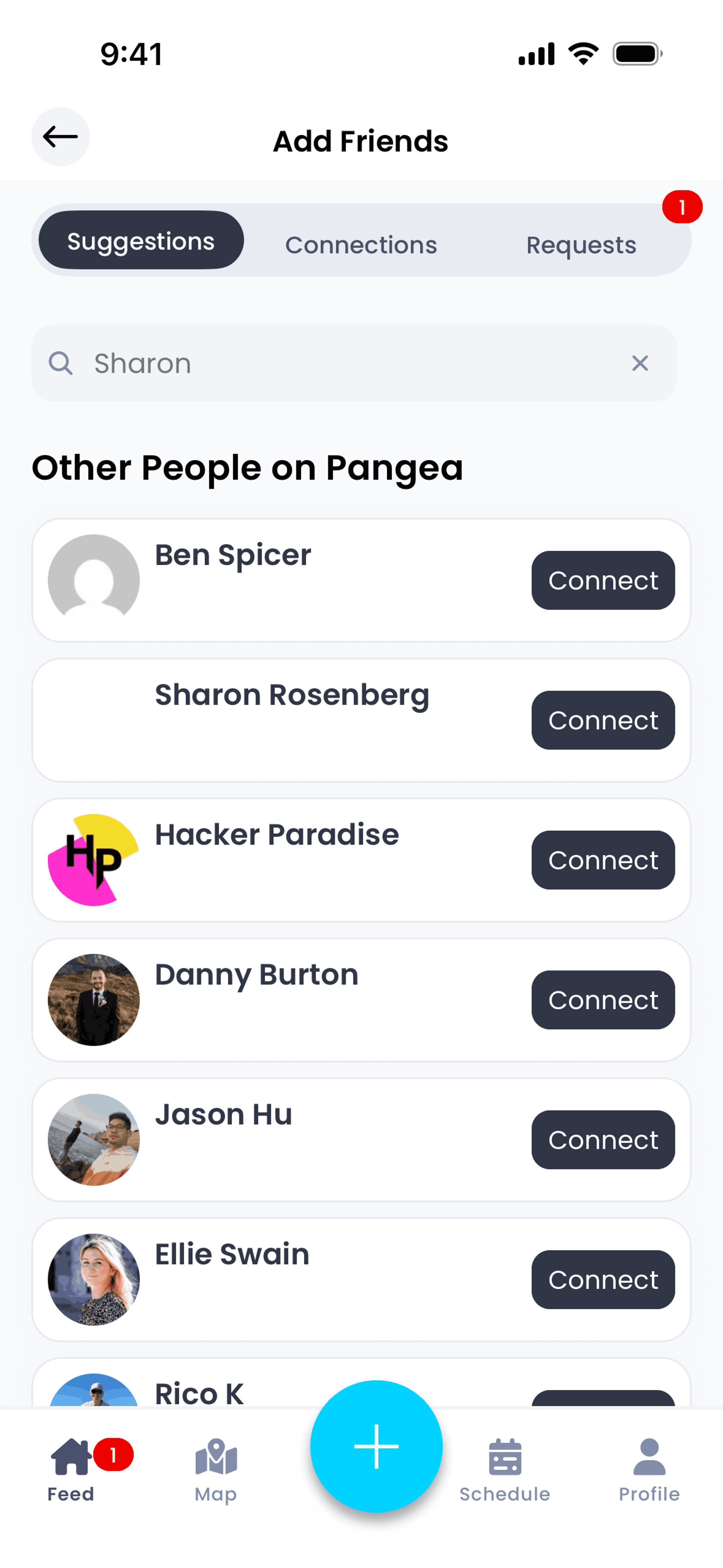 Pangea iOS Travel & Transportation interface screenshot 3