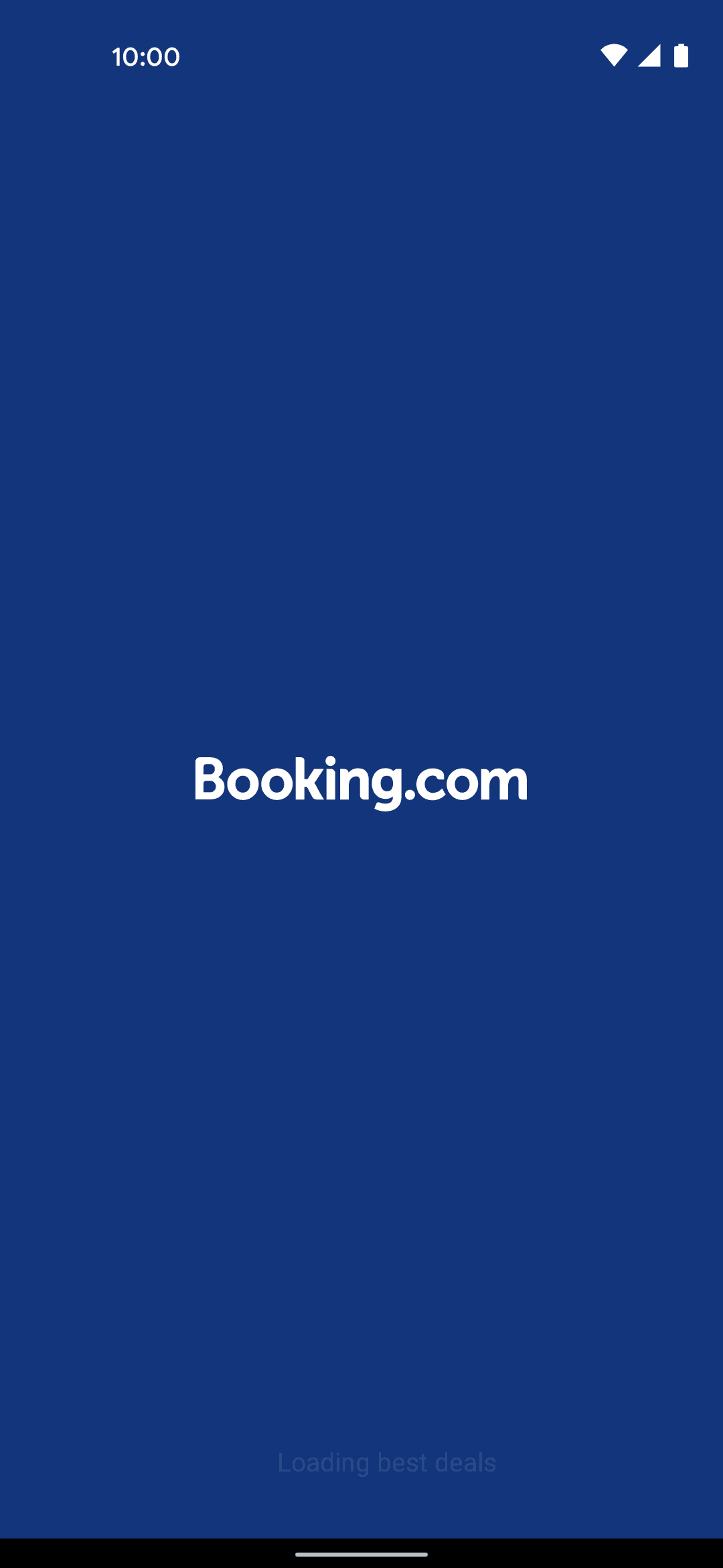 Booking.com Android Travel & Transportation interface screenshot 1
