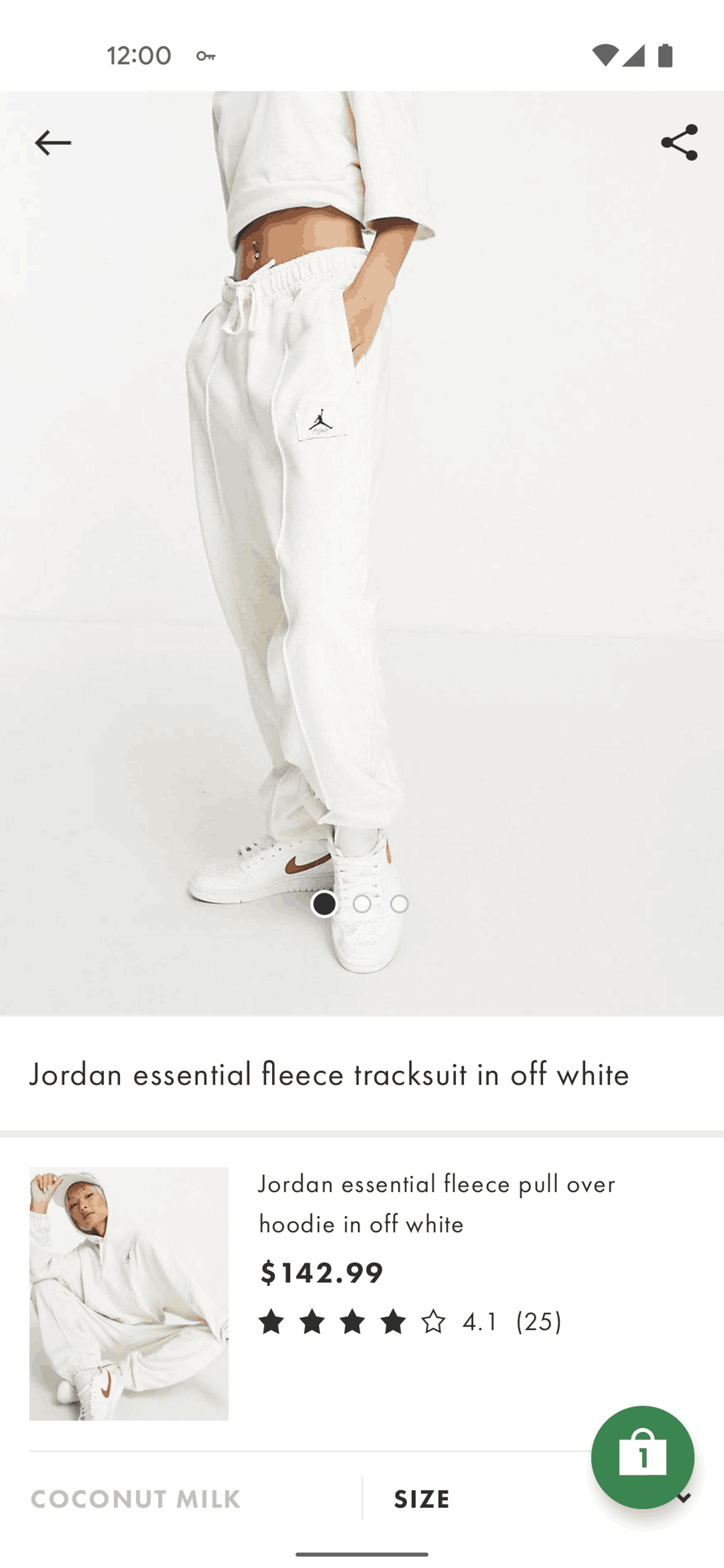 ASOS Android Shopping interface screenshot 12