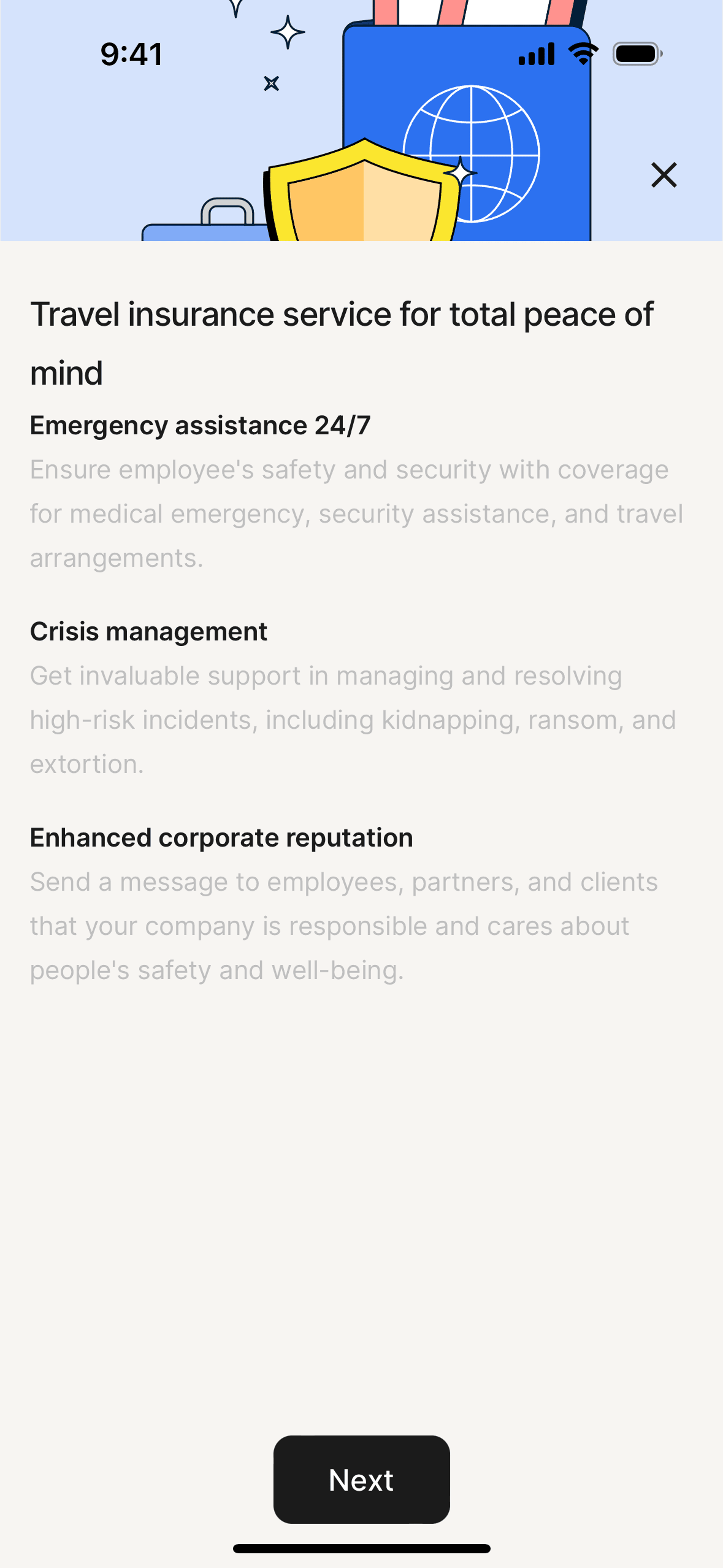 Deel iOS Business interface screenshot 17